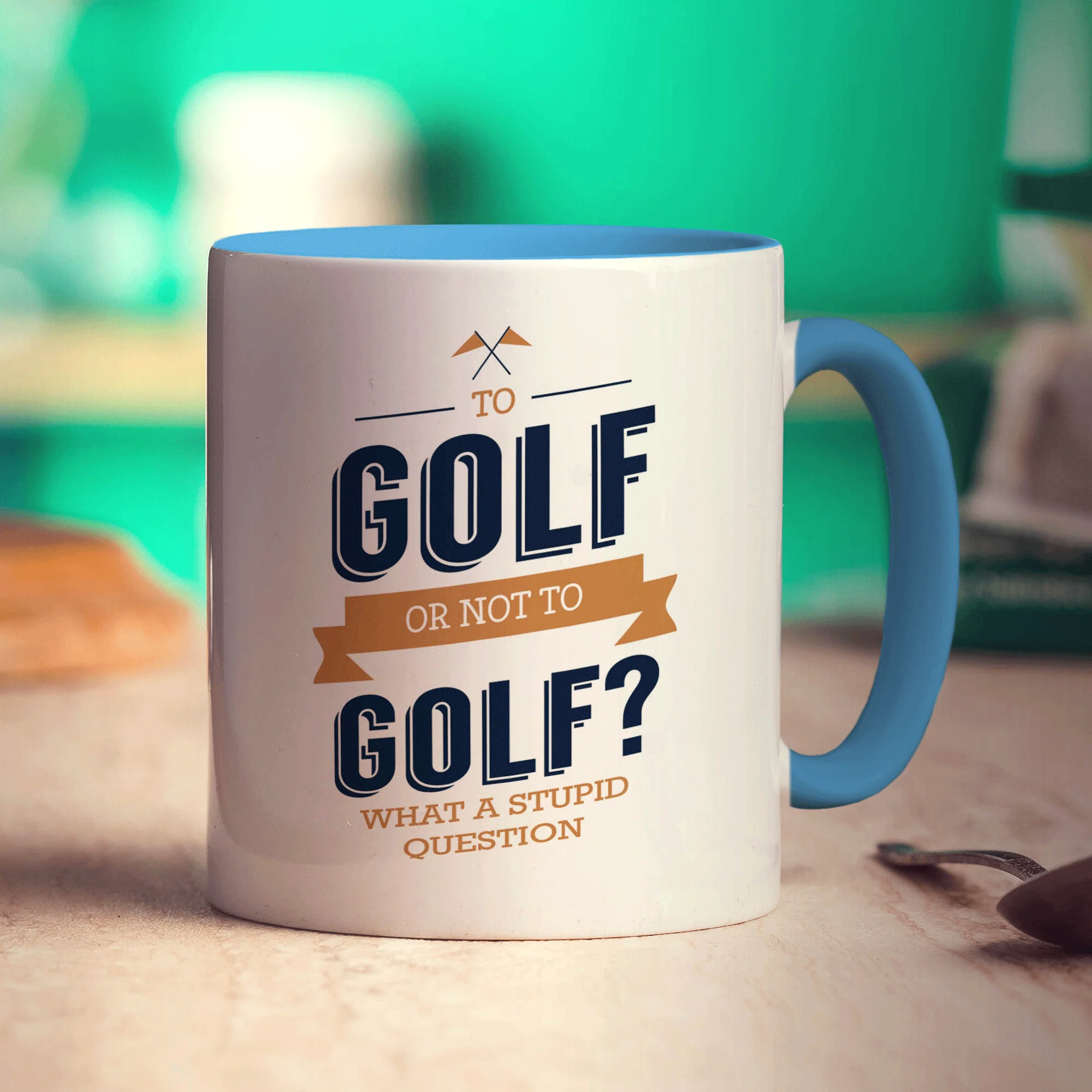 To Golf or Not to Golf? What a Stupid Question Mug - Image 8