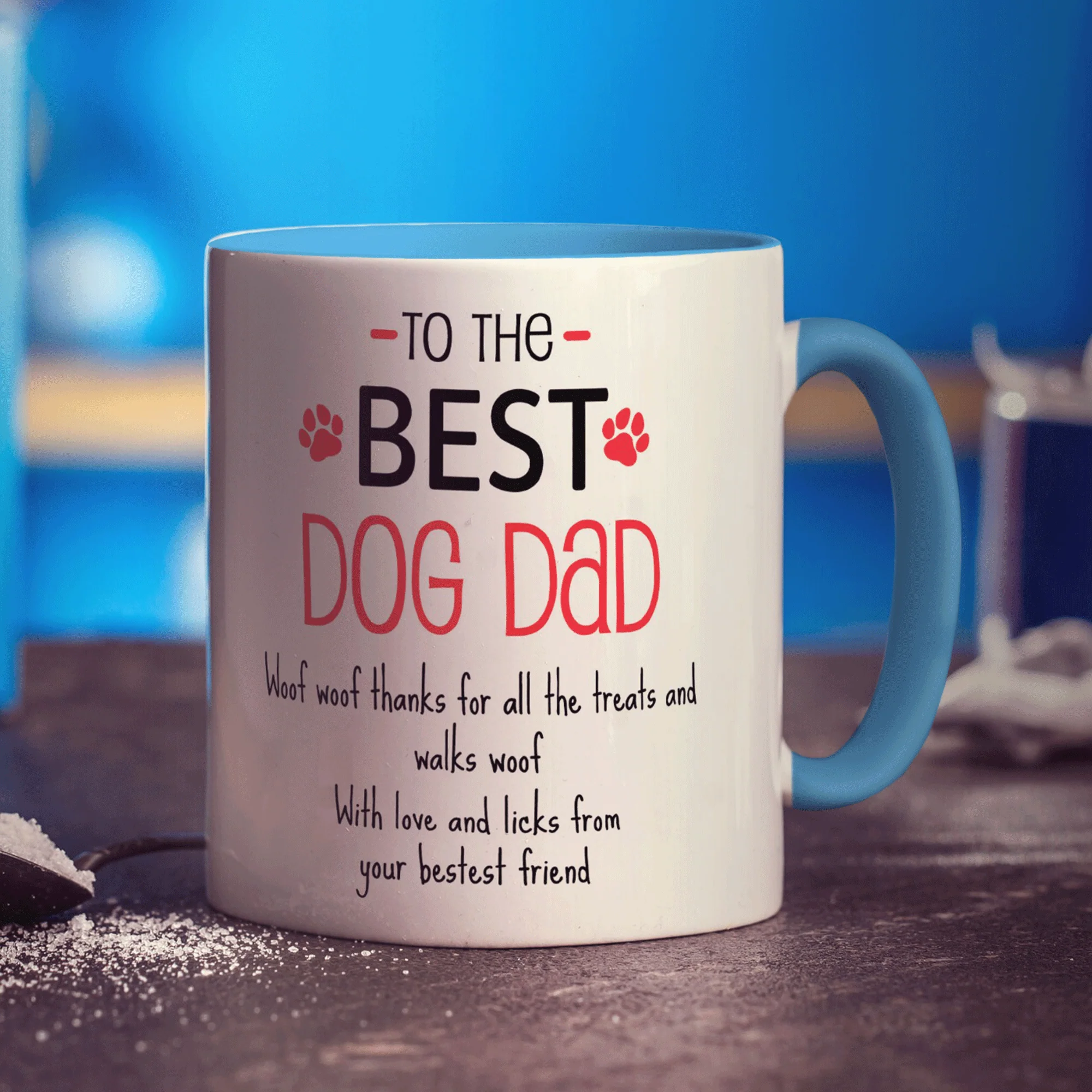 To The Best Dog Dad Mug - Image 10