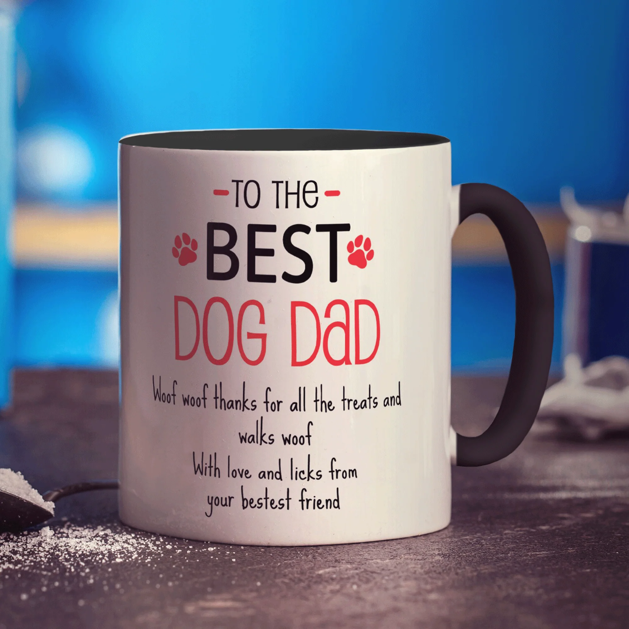 To The Best Dog Dad Mug - Image 12