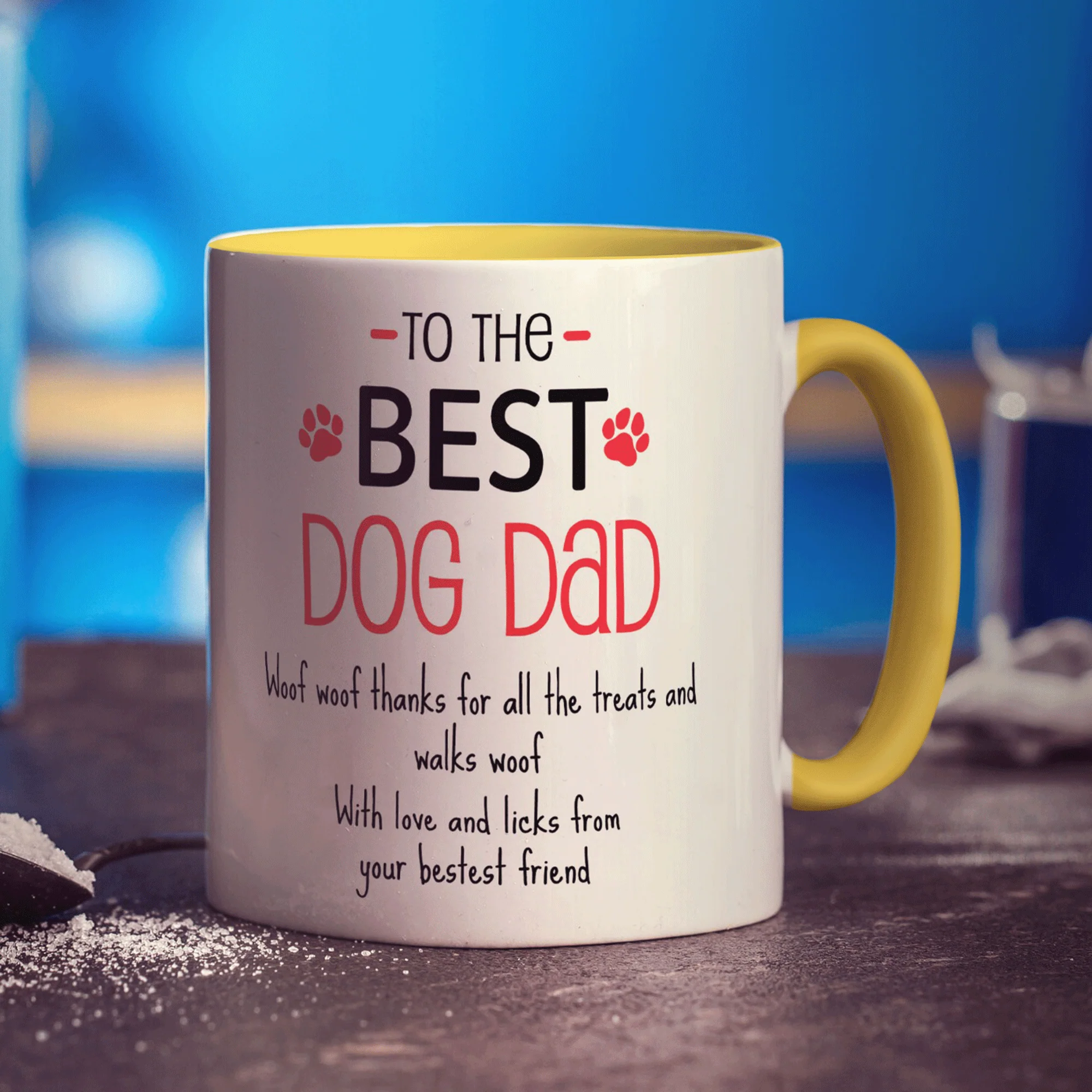 To The Best Dog Dad Mug - Image 7