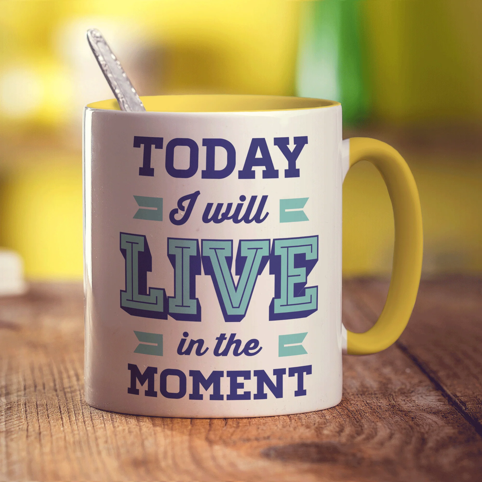 Today I Will Live in the Moment Mug - Image 5