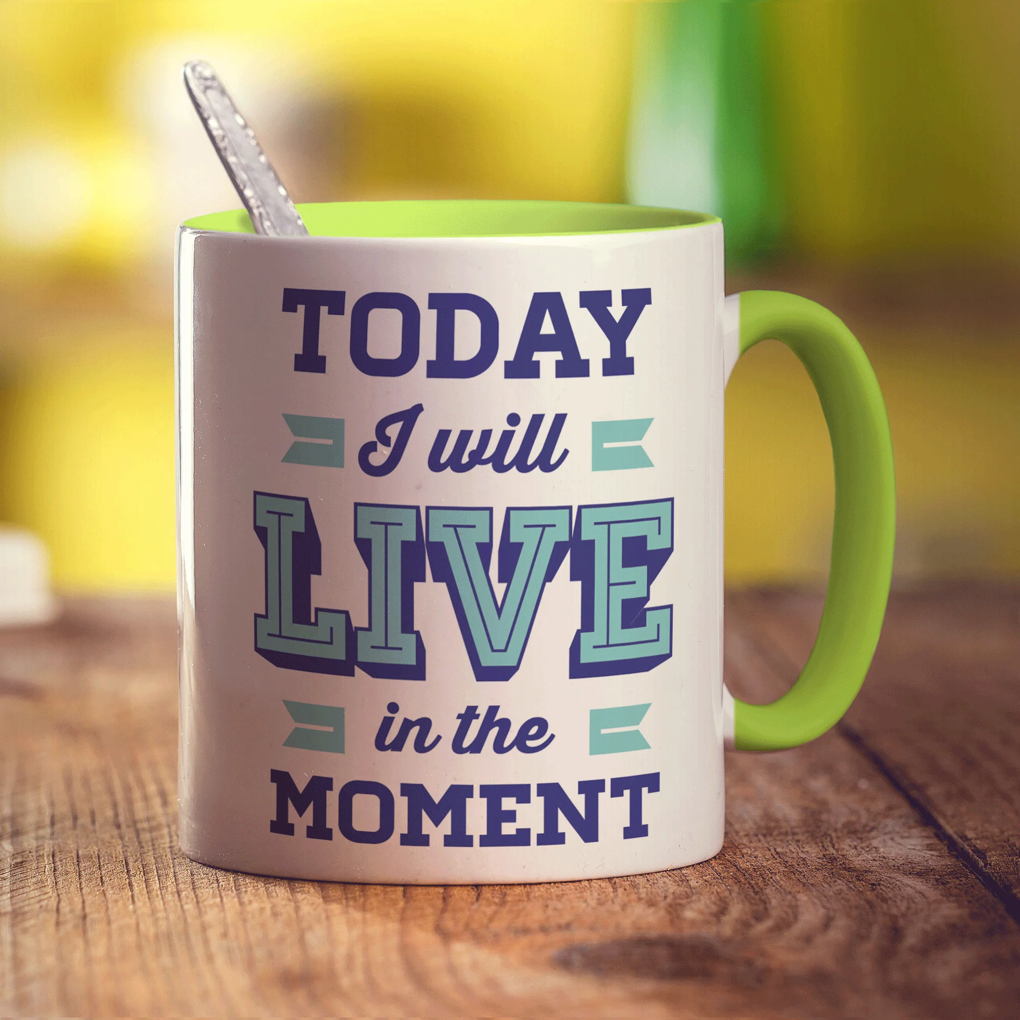 Today I Will Live in the Moment Mug - Image 7