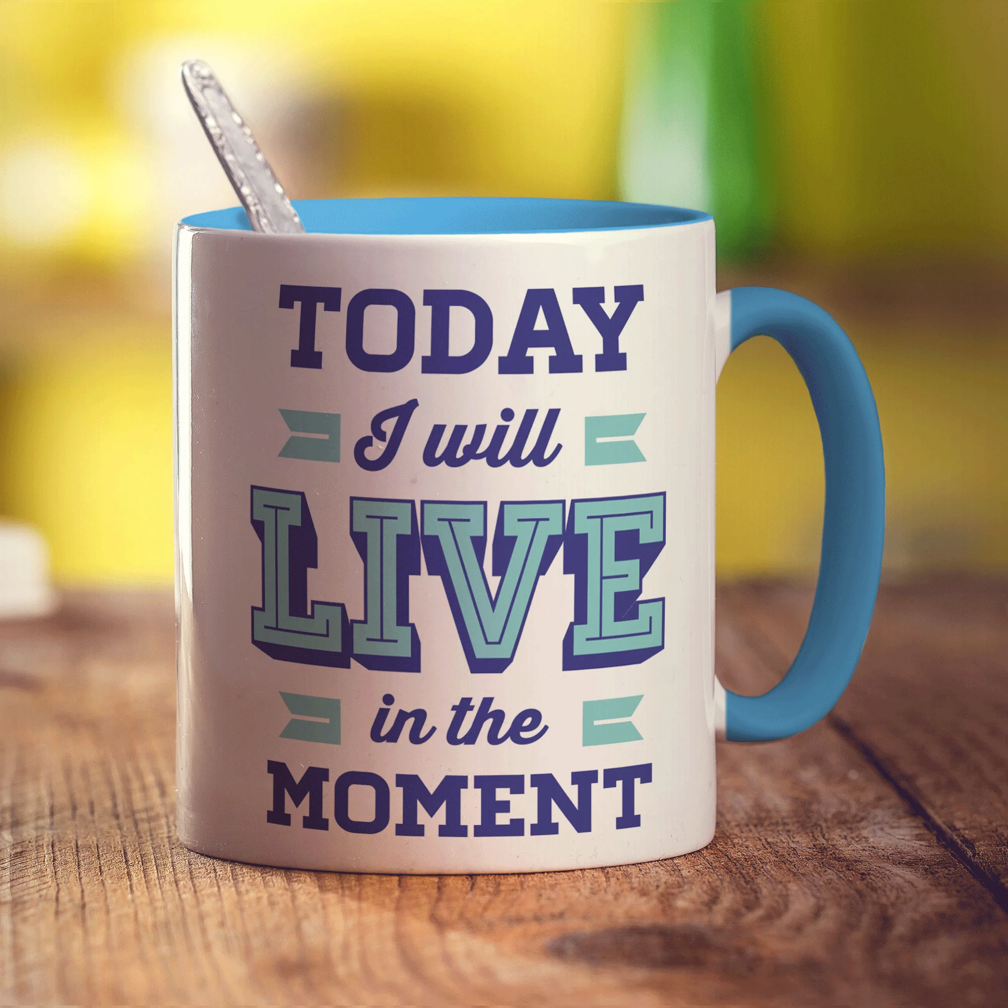 Today I Will Live in the Moment Mug - Image 8