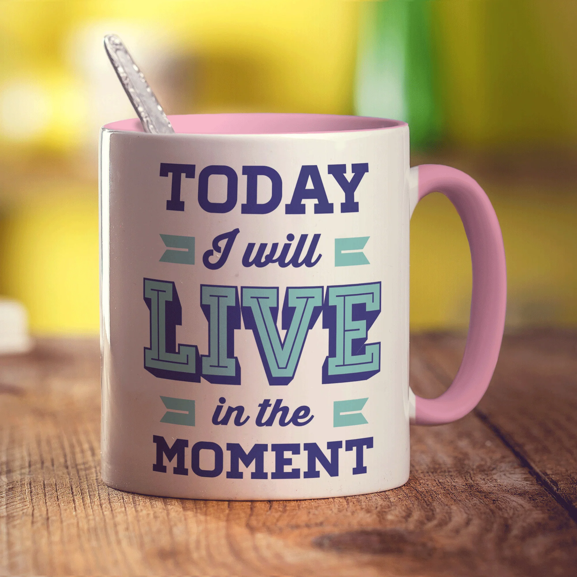 Today I Will Live in the Moment Mug - Image 9