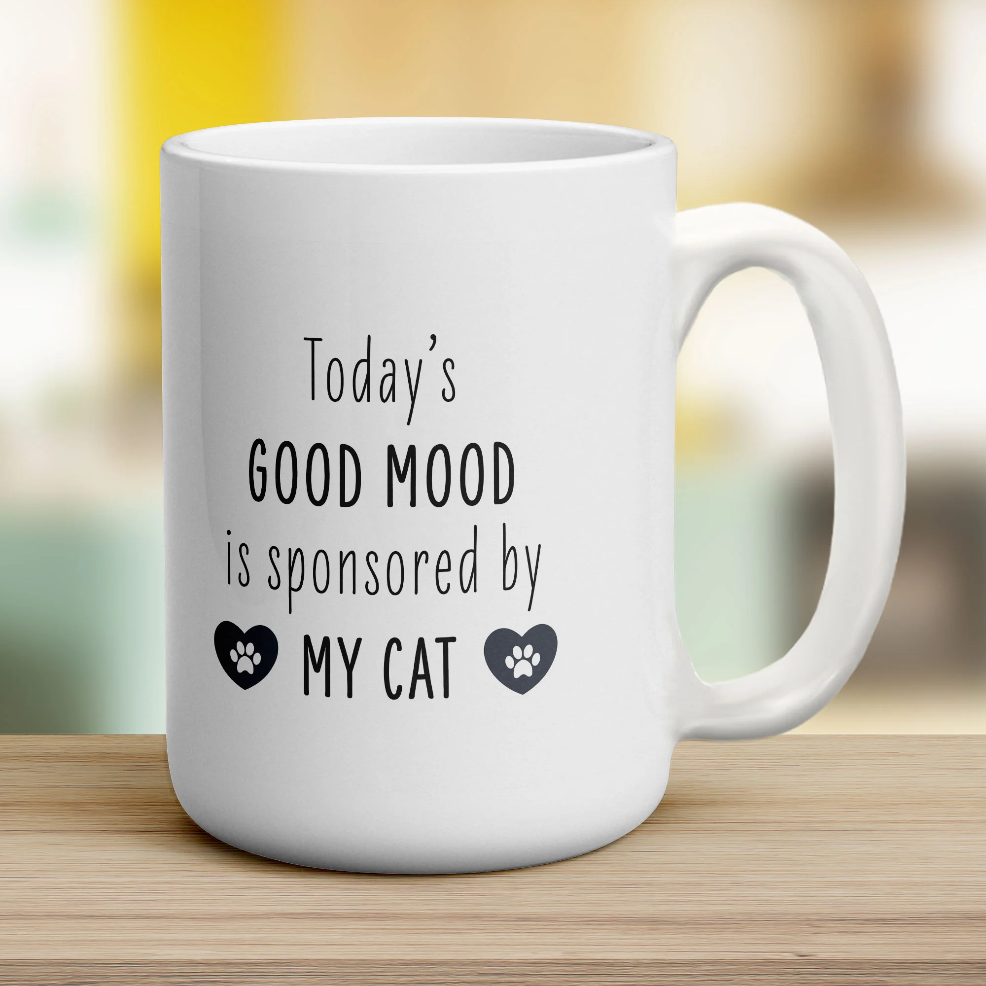Todays Good Mood is Sponsored by My Cat Personalised Mug - Image 12