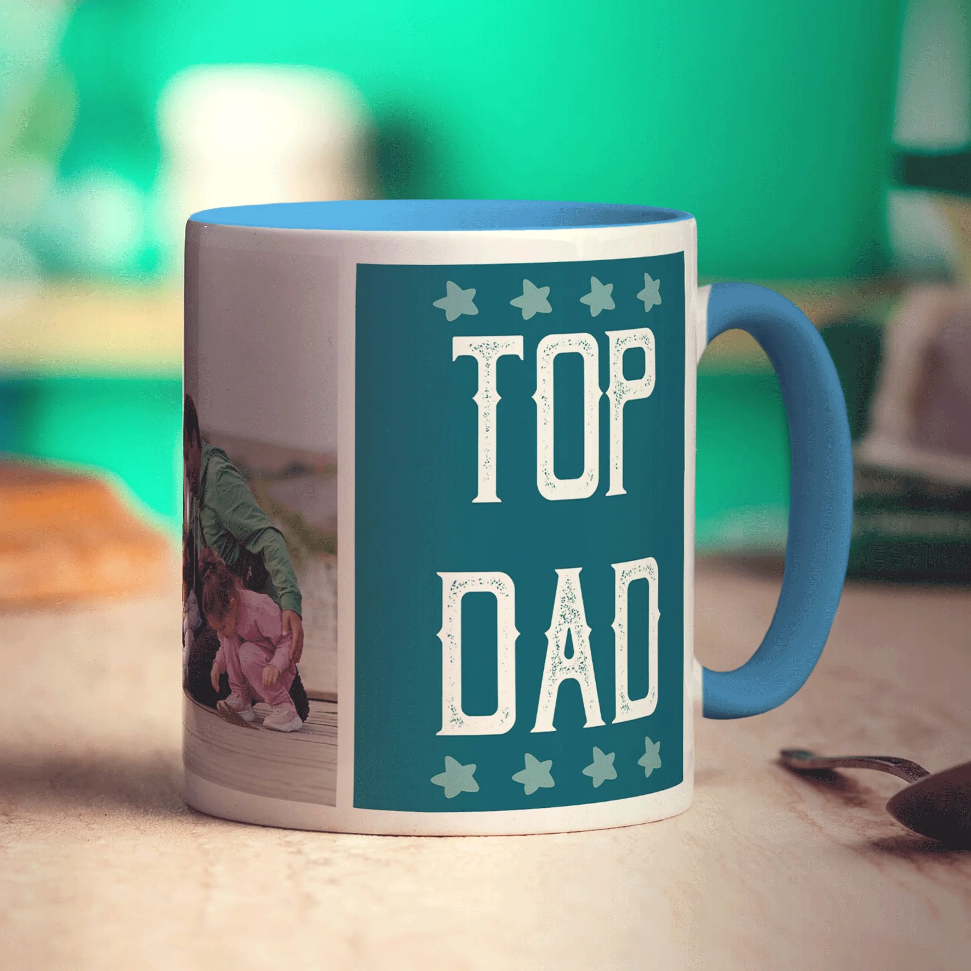 Top Dad Photo Mug - Image 8
