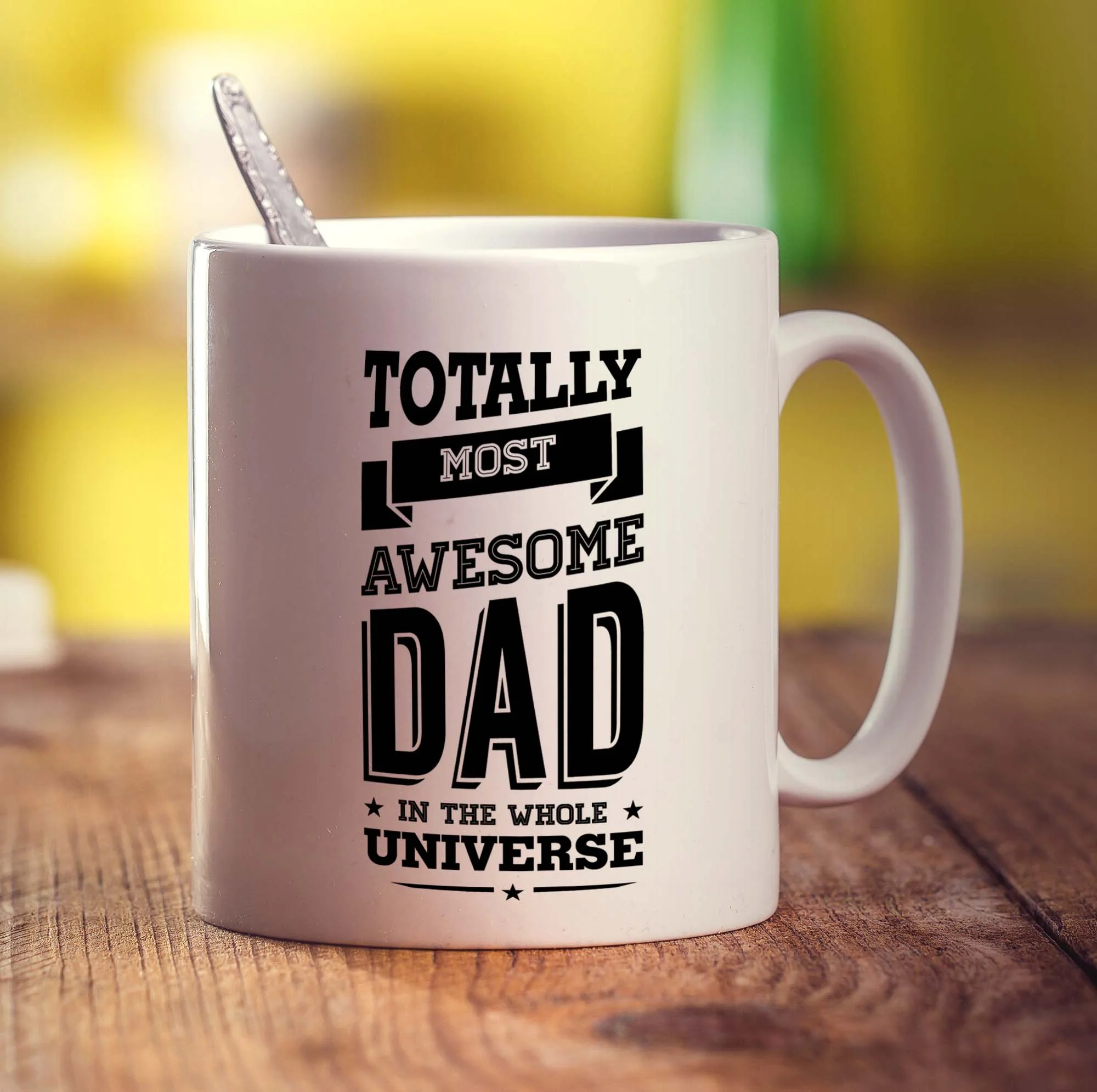 Totally Most Awesome Dad in The Whole Universe Mug - Image 3