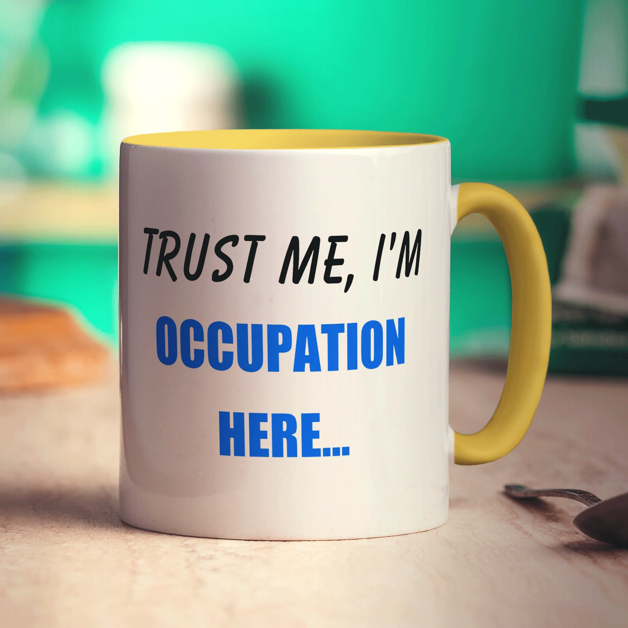 "Trust Me, I'm ..." Personalised Mug - Image 11