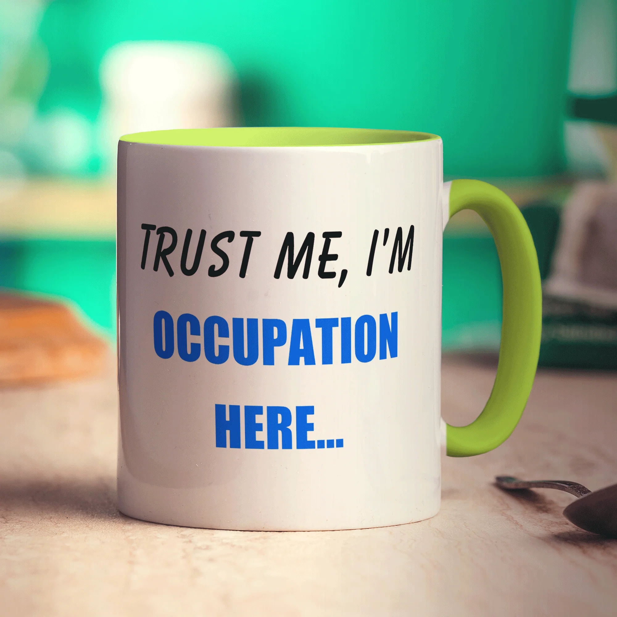 "Trust Me, I'm ..." Personalised Mug - Image 13