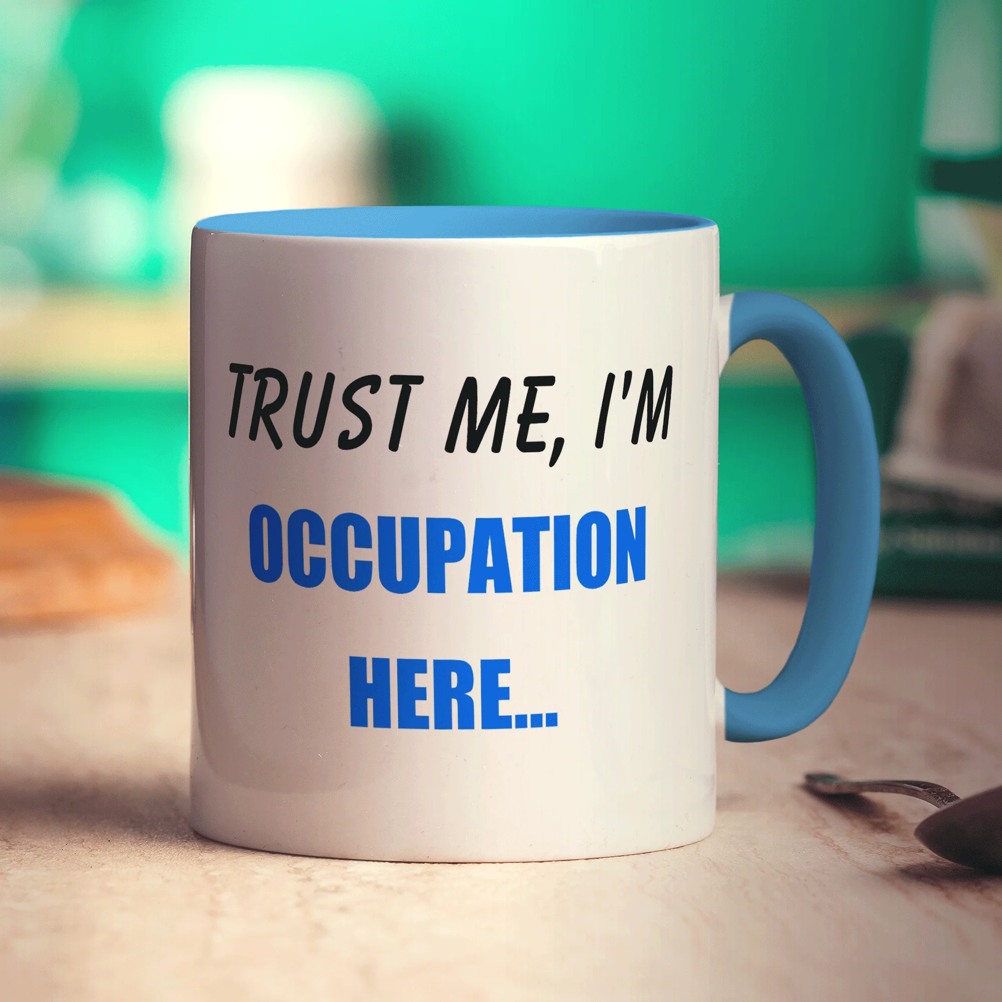 "Trust Me, I'm ..." Personalised Mug - Image 14
