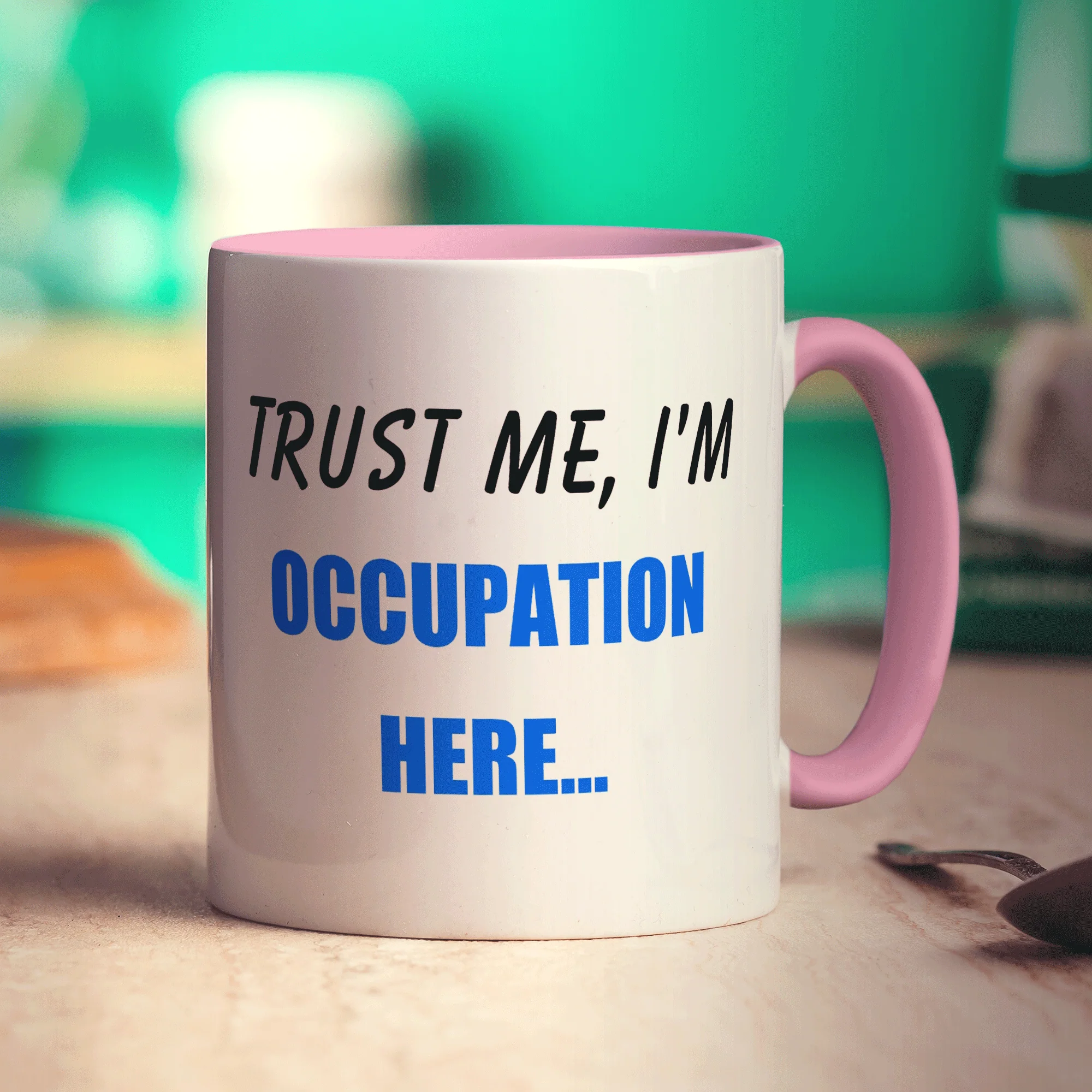 "Trust Me, I'm ..." Personalised Mug - Image 15