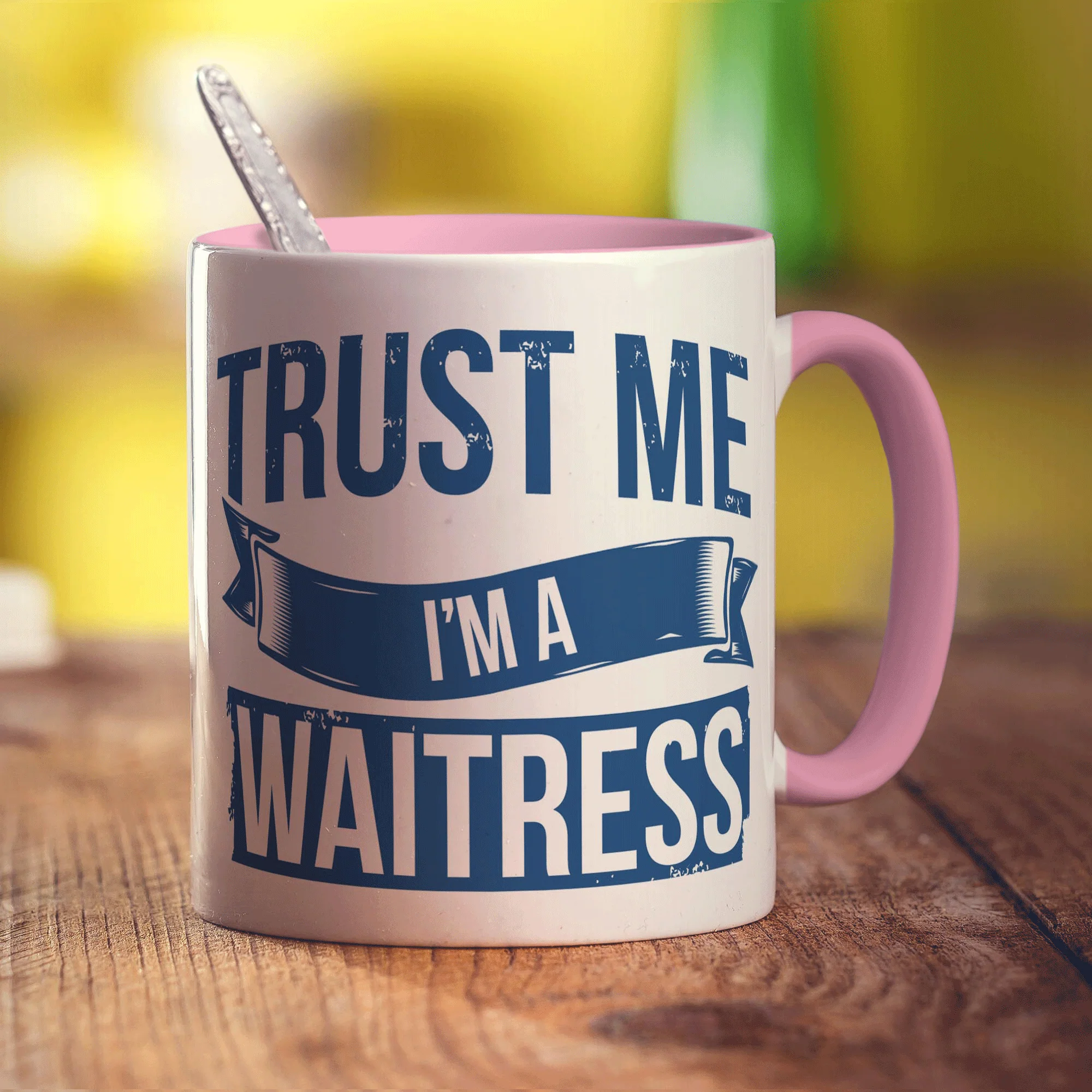 Trust Me I'm a Waitress Mug - Image 9