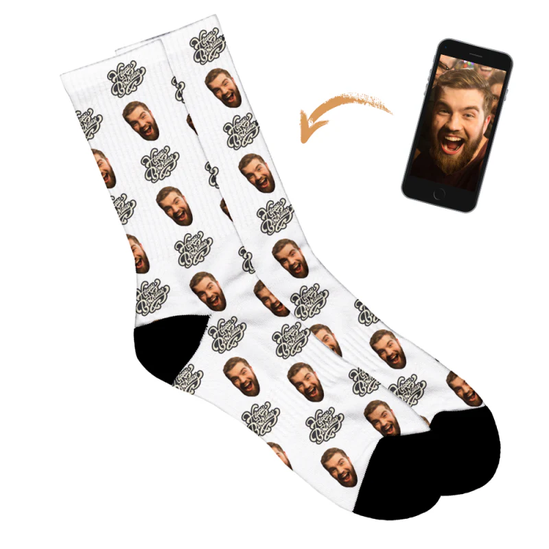 Vintage Birthday Personalised Socks - Image 12