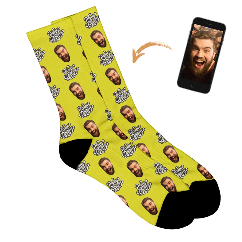 Vintage Birthday Personalised Socks - Image 47