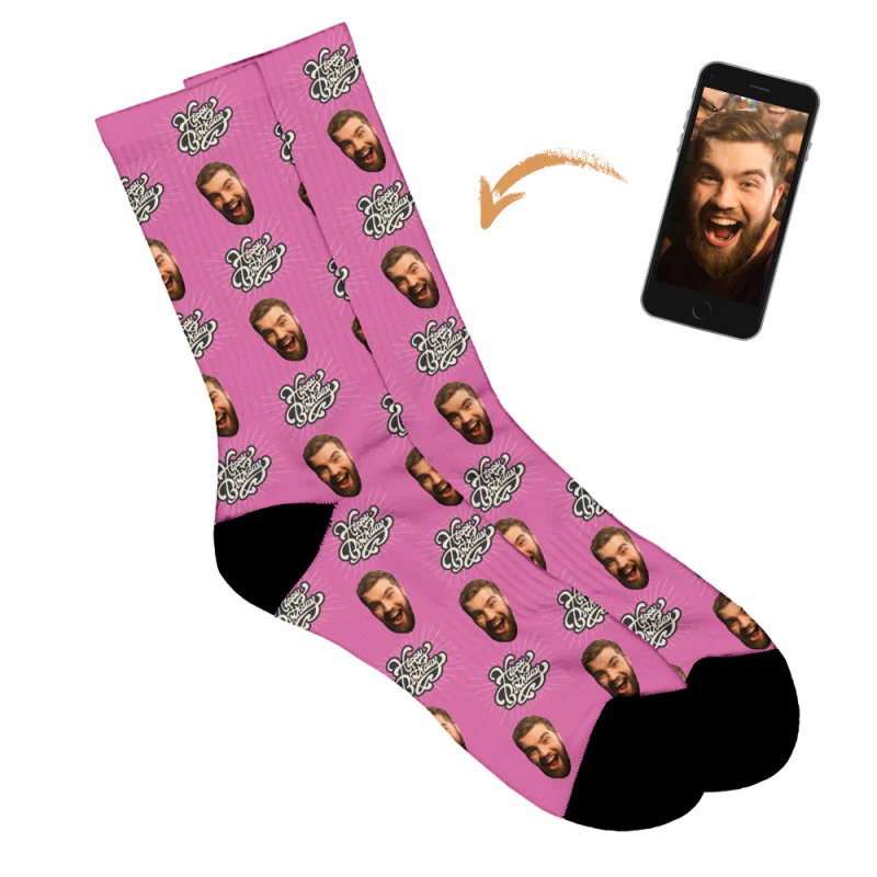 Vintage Birthday Personalised Socks - Image 49