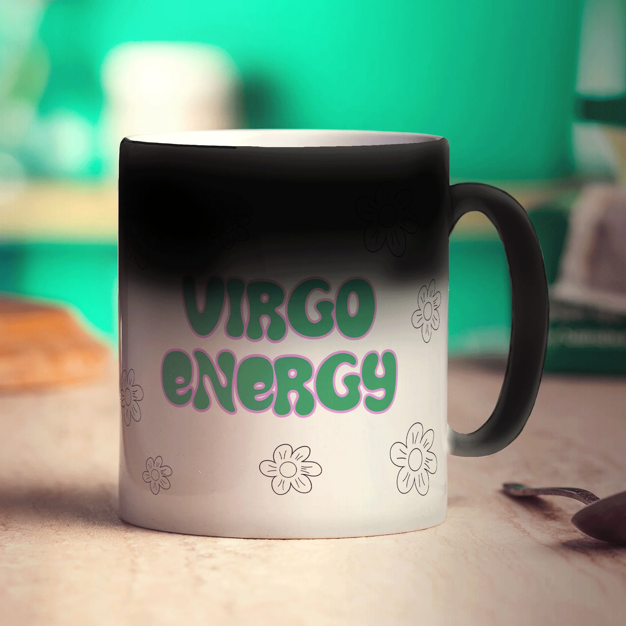 Virgo Energy Star Sign Mug - Image 6