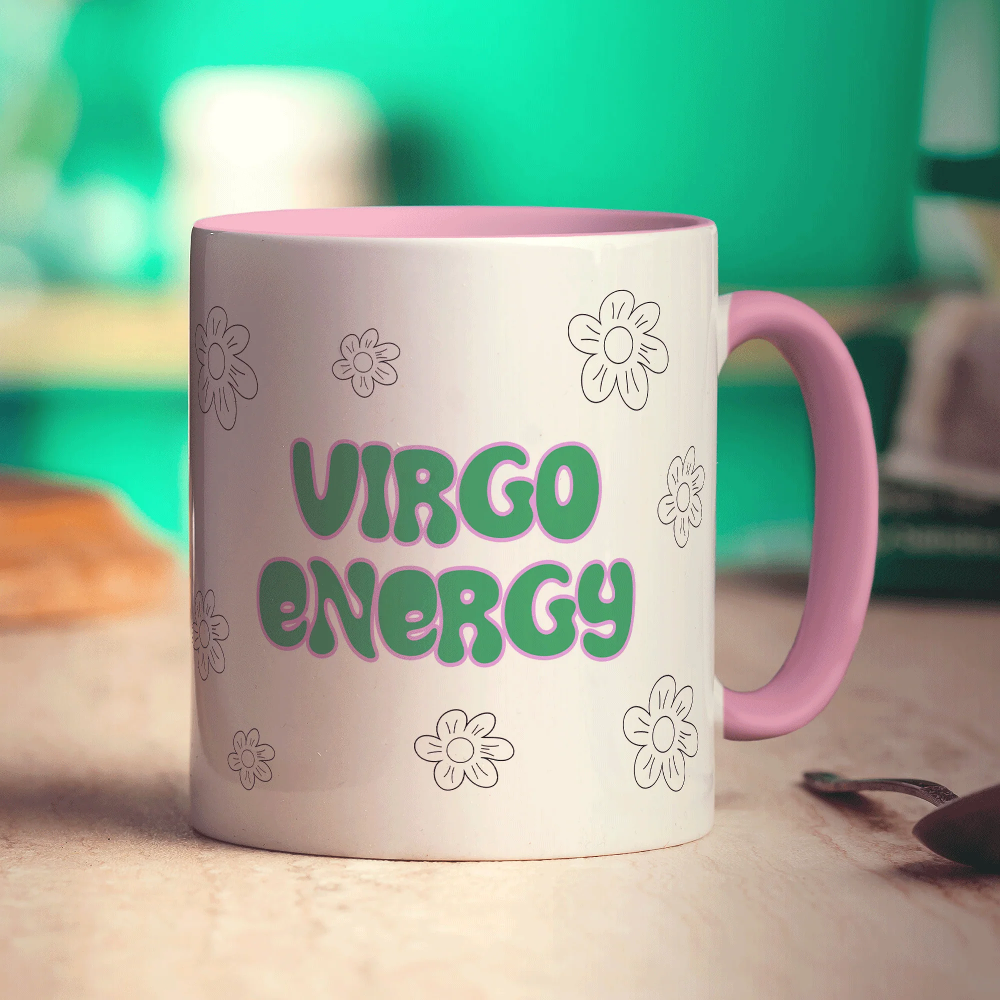 Virgo Energy Star Sign Mug - Image 9