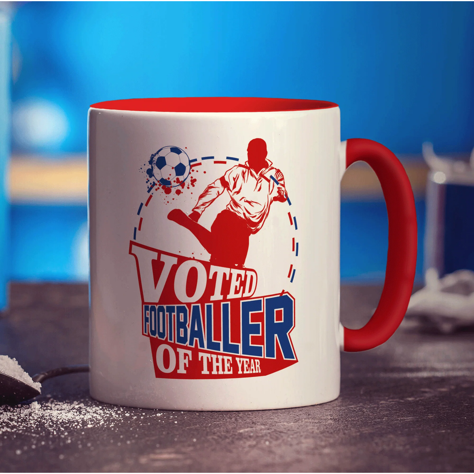 Voted Footballer of the Year Mug - Image 11
