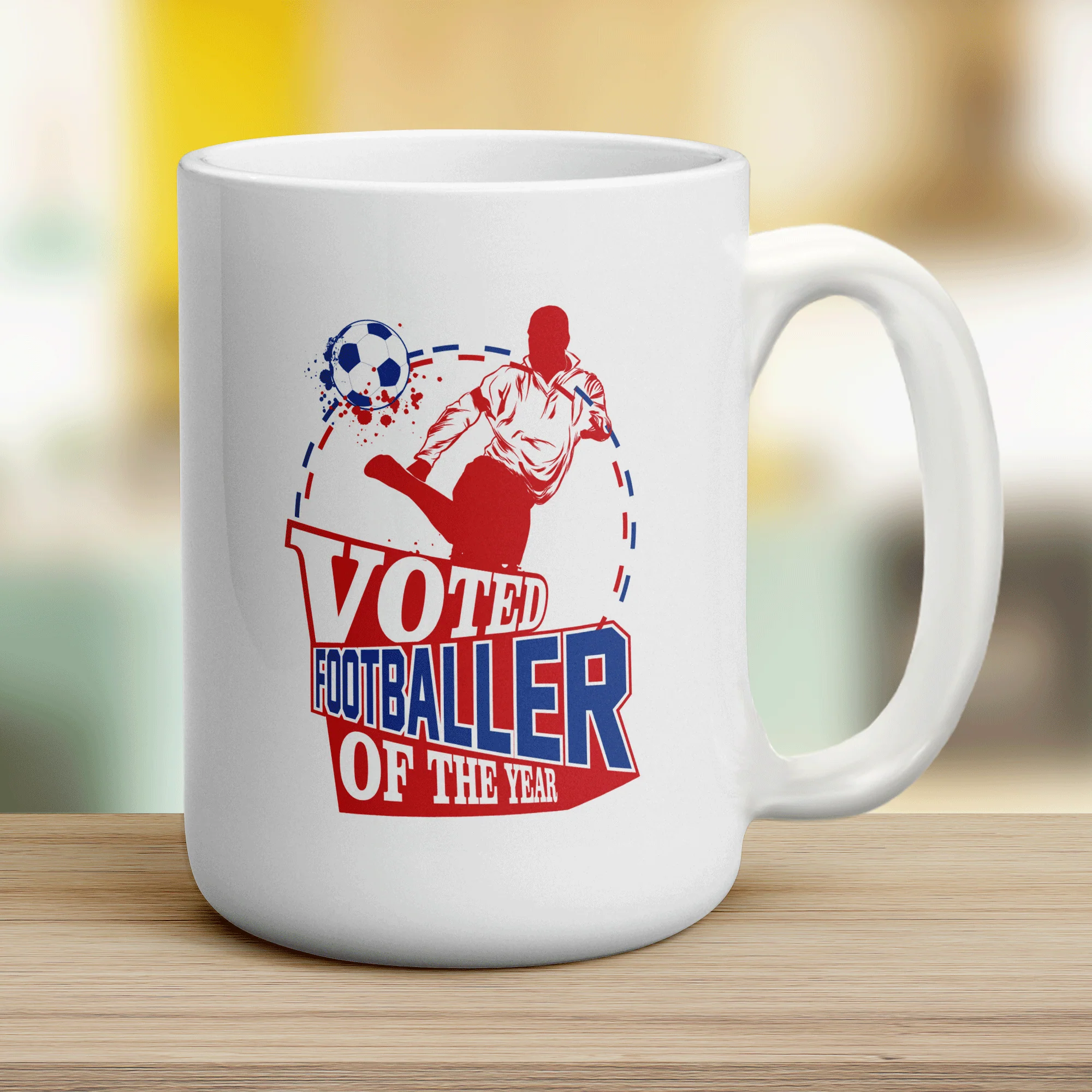 Voted Footballer of the Year Mug - Image 12
