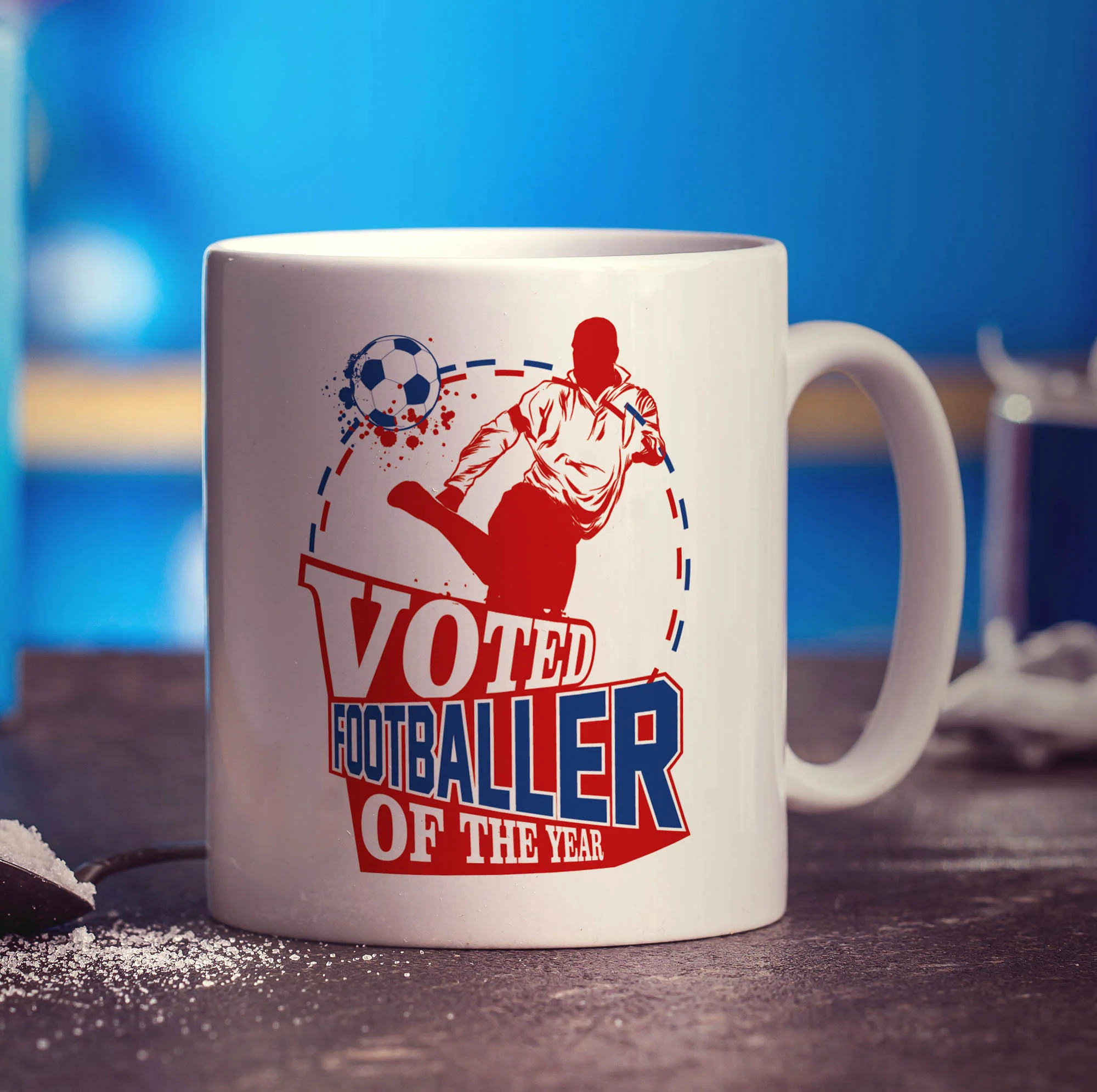 Voted Footballer of the Year Mug - Image 3