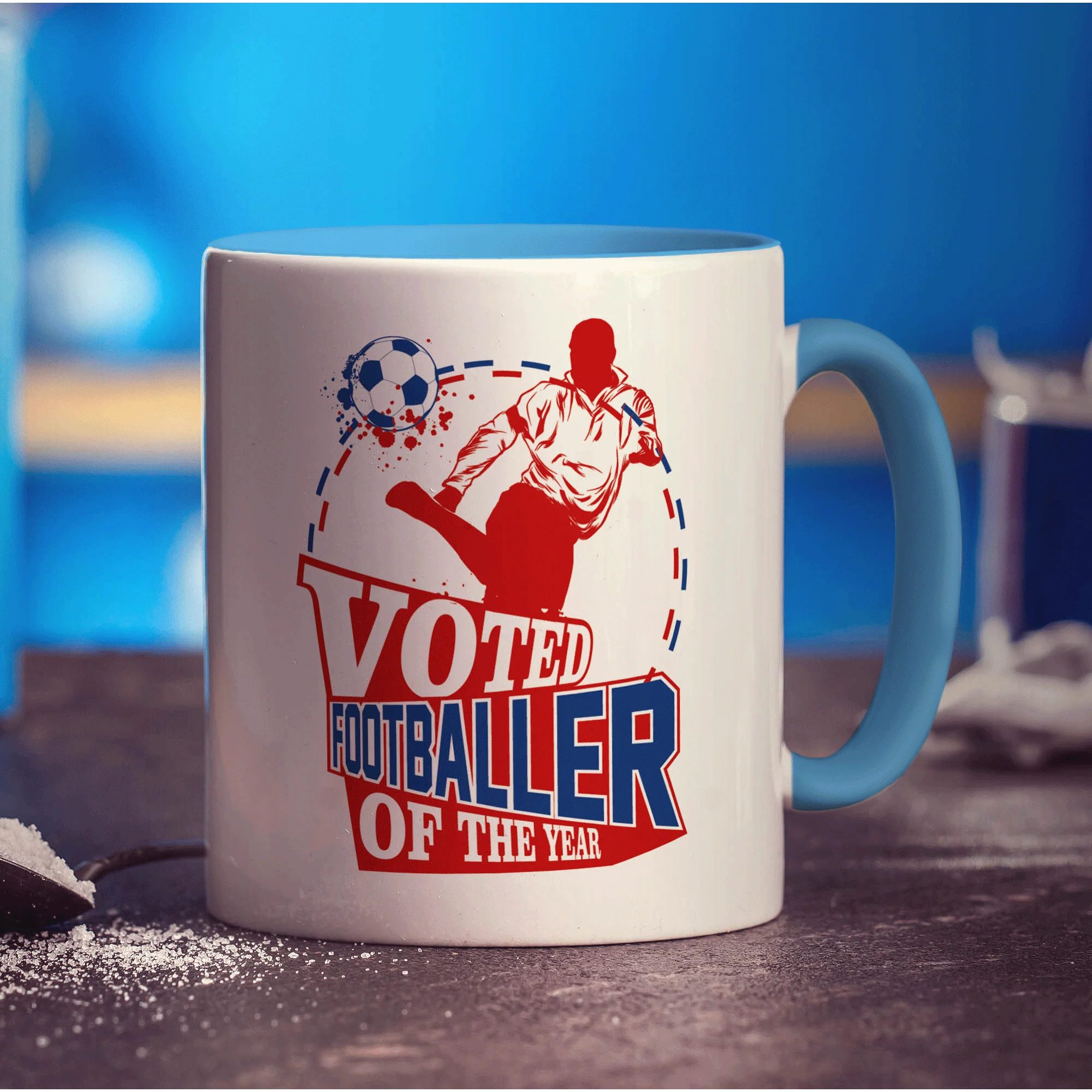 Voted Footballer of the Year Mug - Image 8