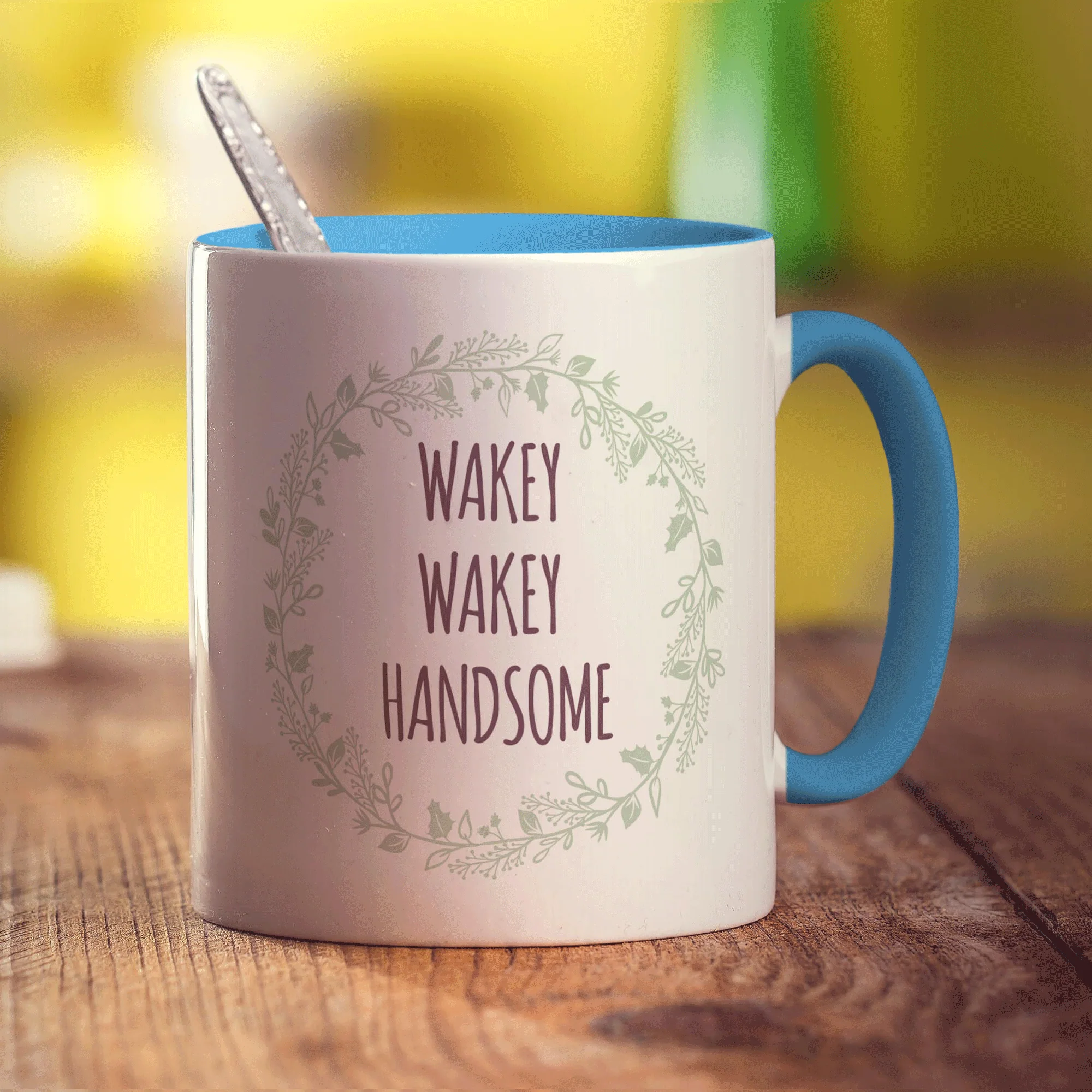 Wakey Wakey Handsome Mug - Image 8