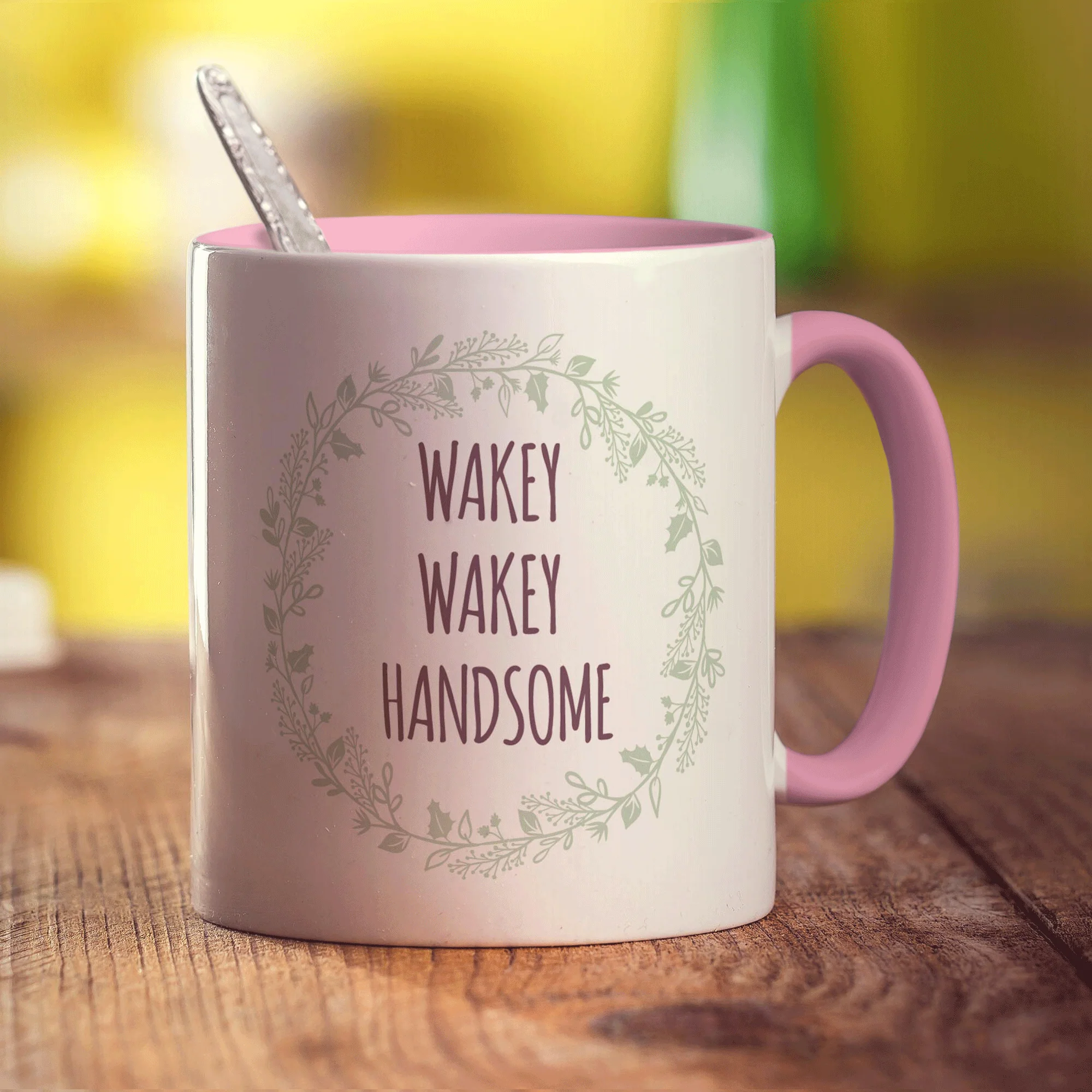 Wakey Wakey Handsome Mug - Image 9