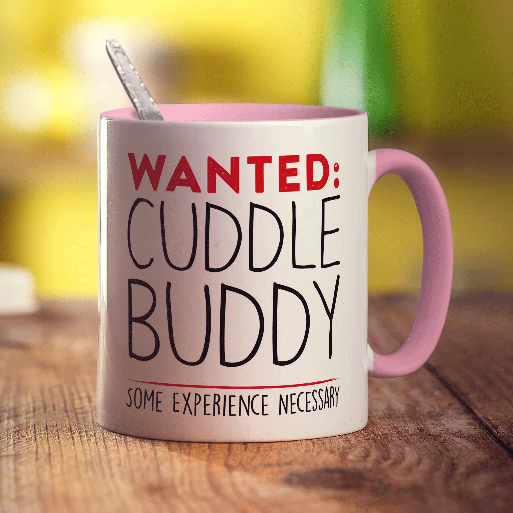Wanted: Cuddle Buddy Some Experience Necessary Mug - Image 11