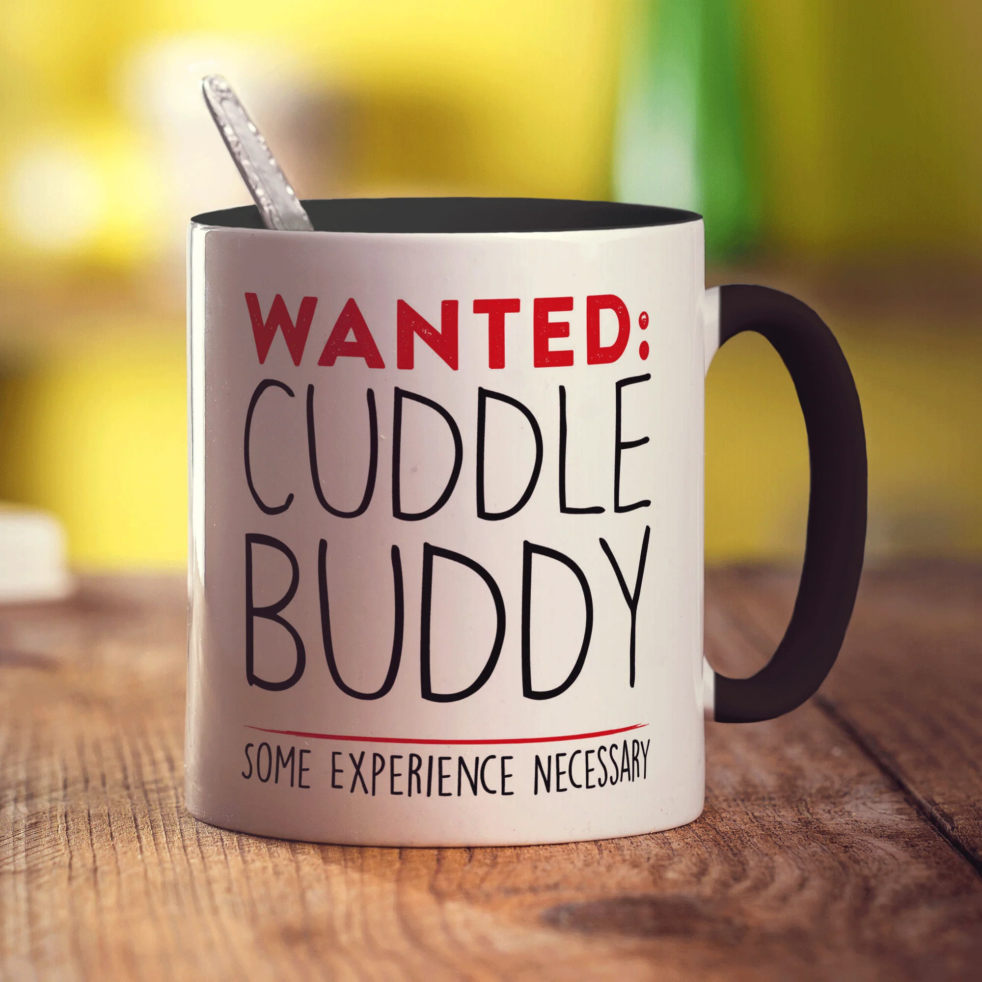 Wanted: Cuddle Buddy Some Experience Necessary Mug - Image 12