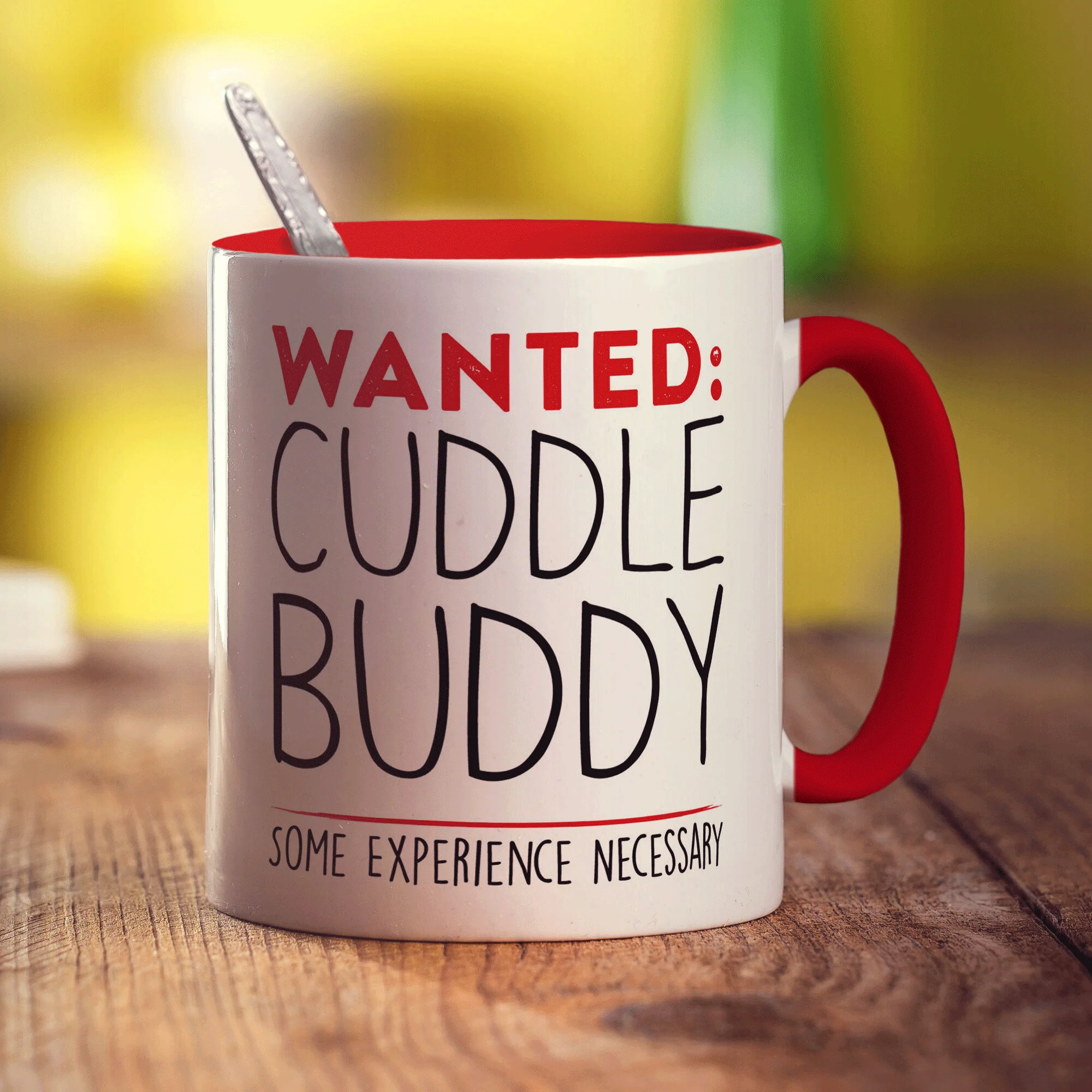 Wanted: Cuddle Buddy Some Experience Necessary Mug - Image 13