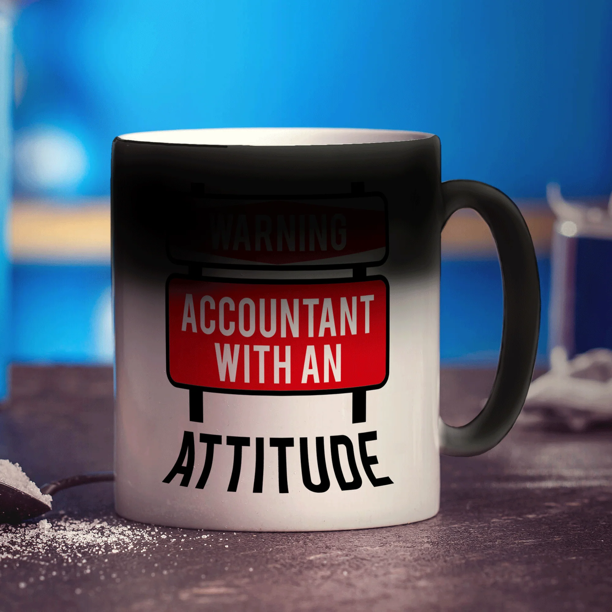 Warning Accountant With an Attitude Mug - Image 6
