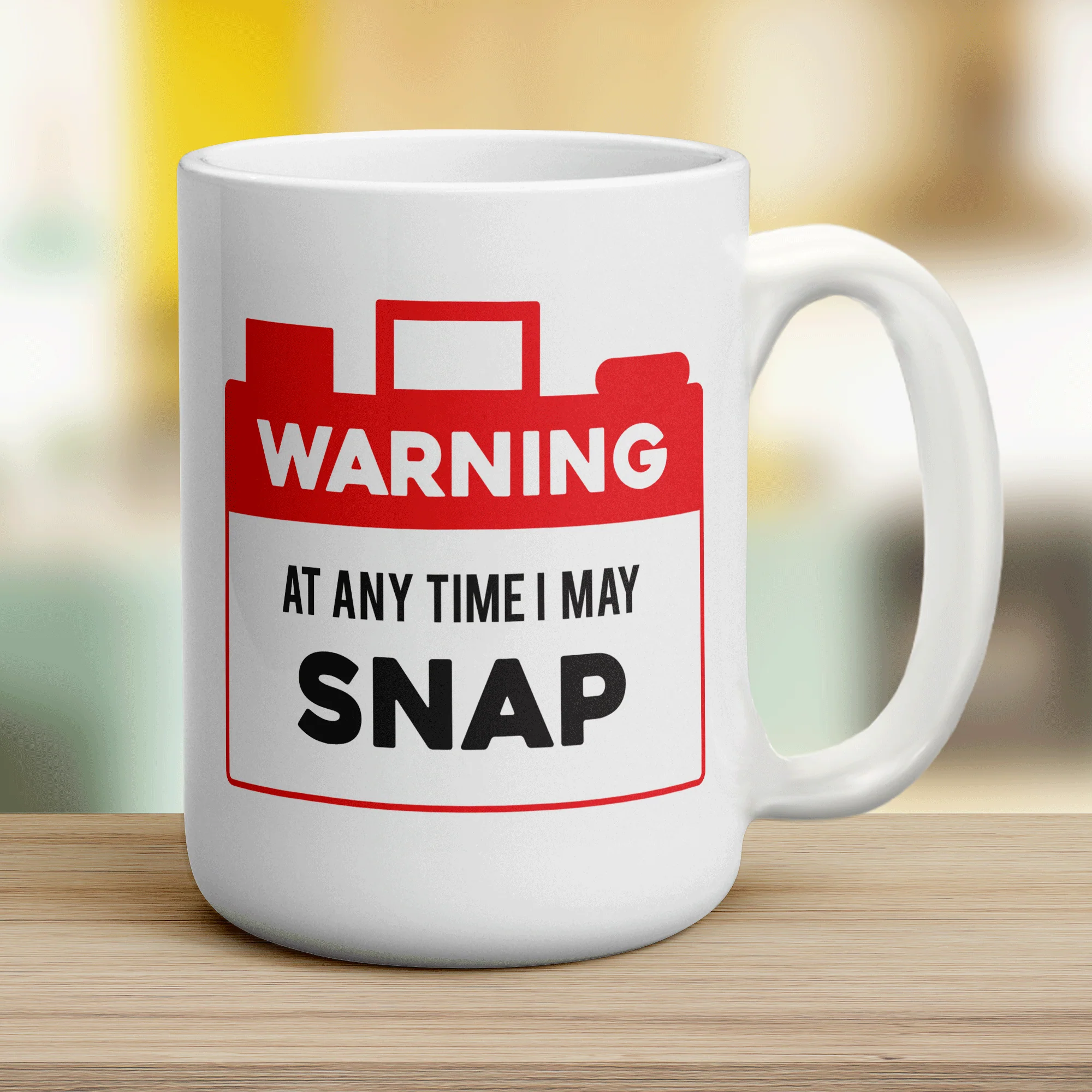 Warning At Any Time I May Snap Mug - Image 12