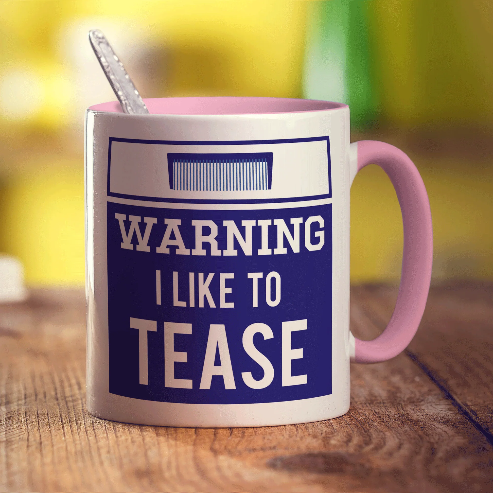 Warning! I Like To Tease! Mug - Image 9