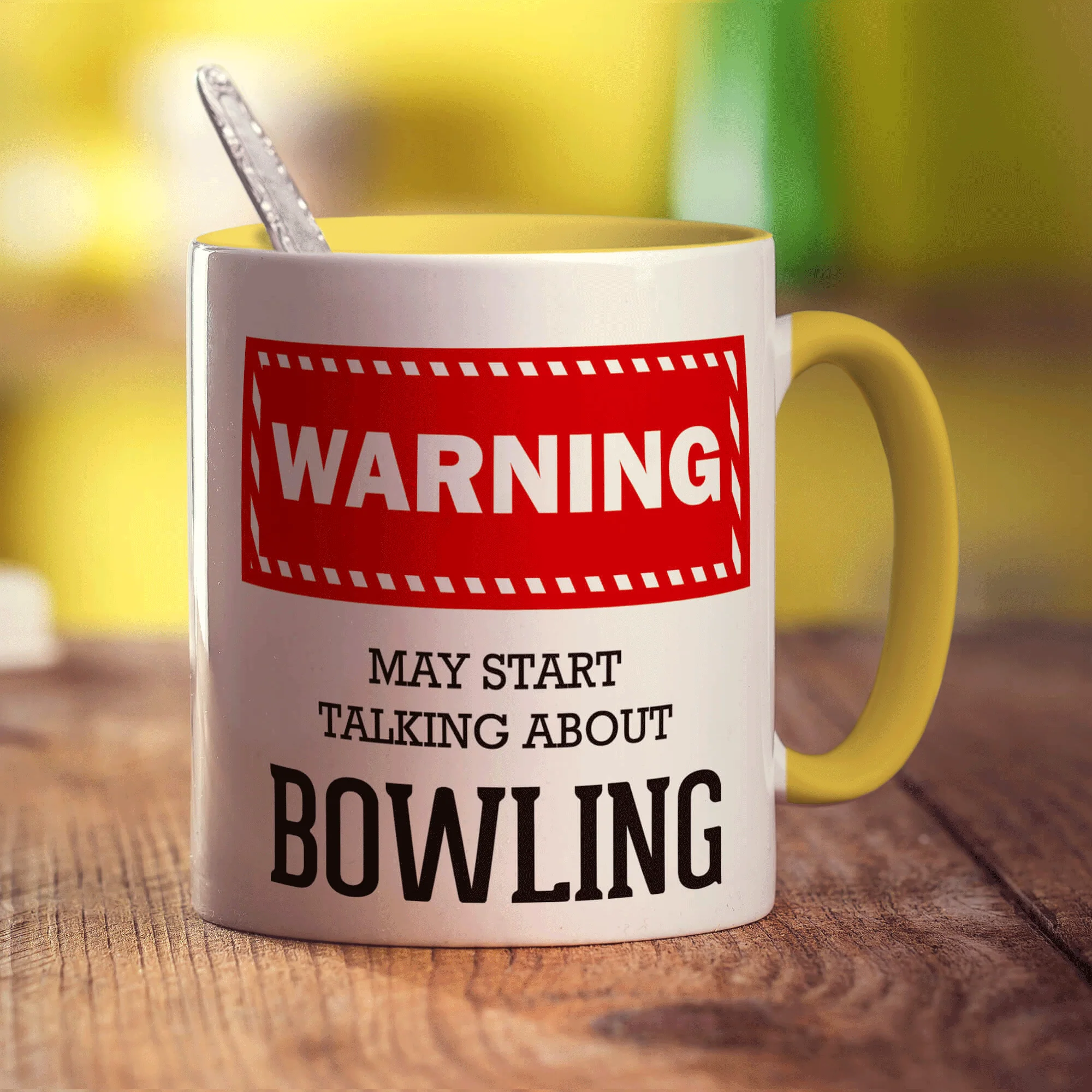 Warning! May Start Talking About Bowling Mug - Image 5
