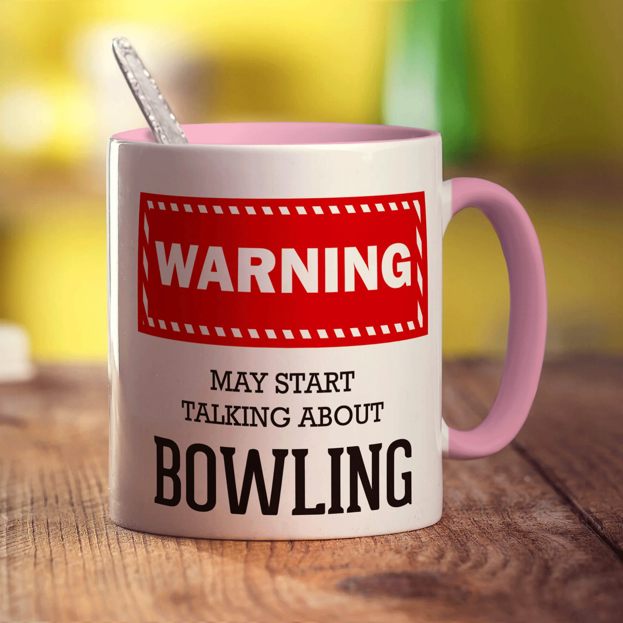 Warning! May Start Talking About Bowling Mug - Image 9
