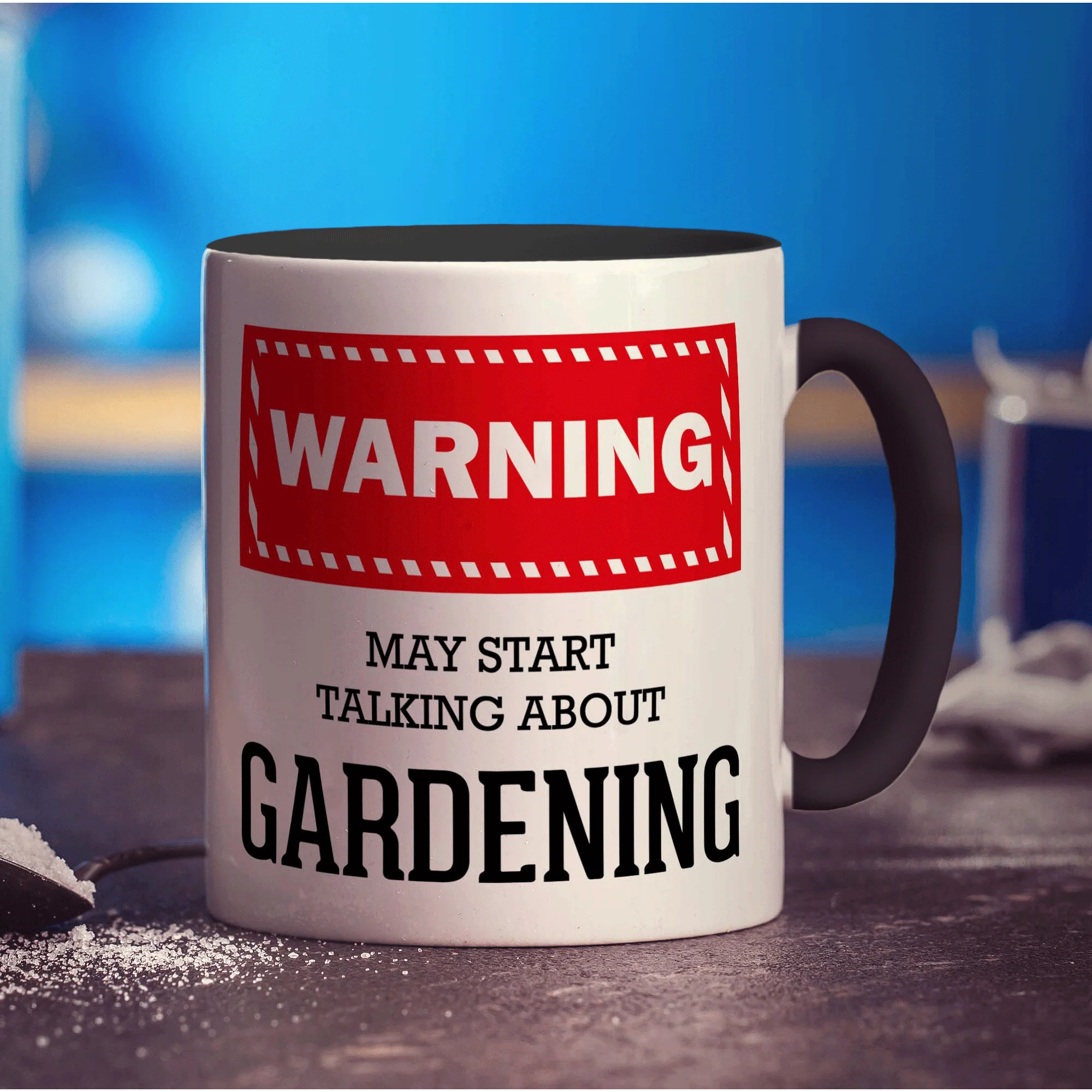 Warning! May Start Talking About Gardening Mug - Image 10