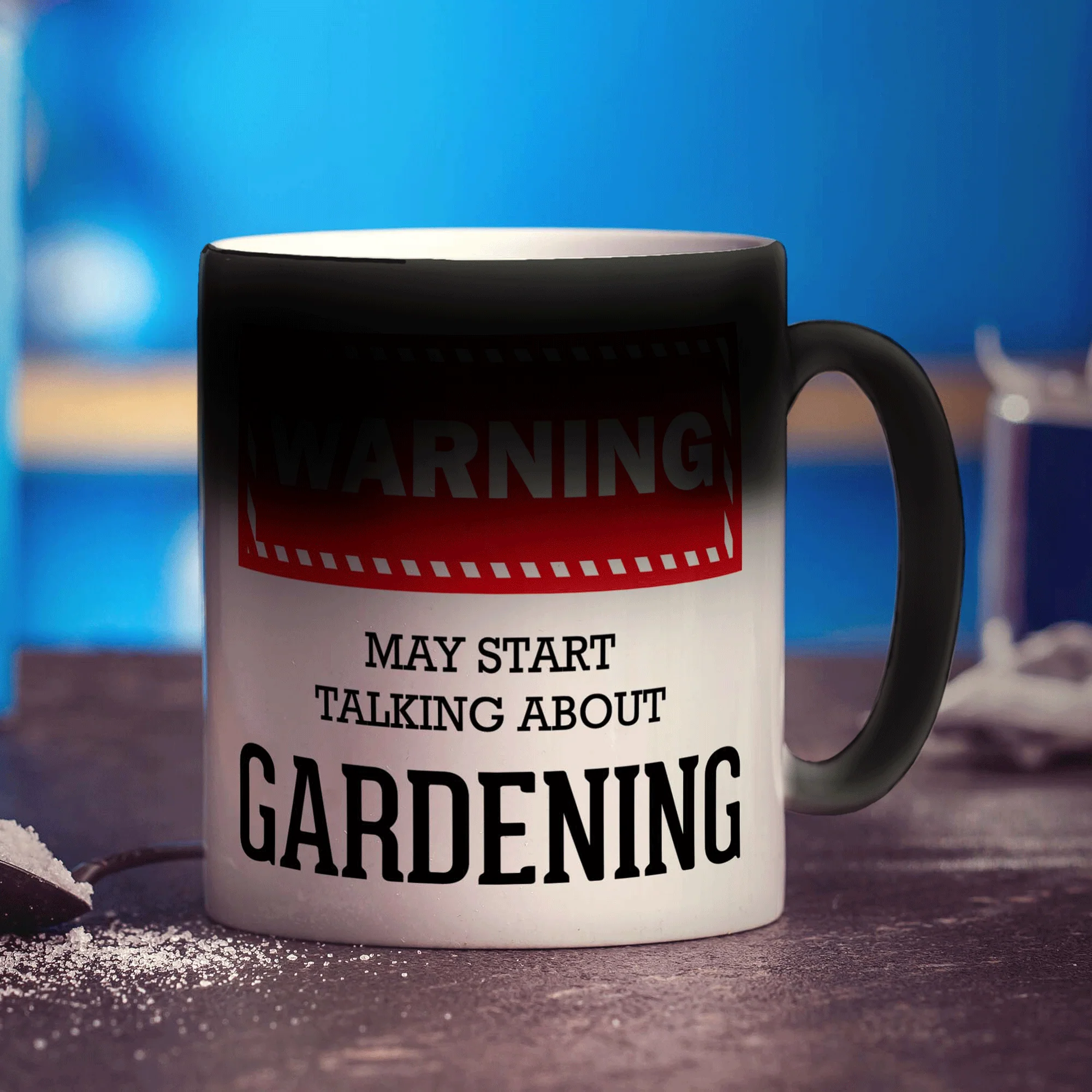 Warning! May Start Talking About Gardening Mug - Image 6