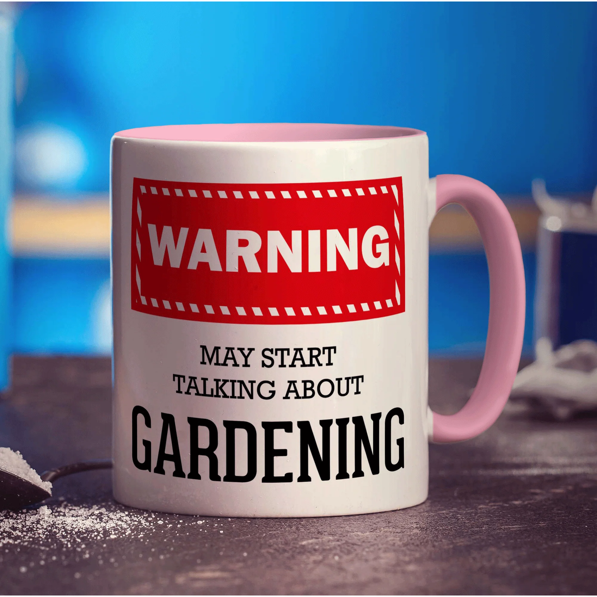 Warning! May Start Talking About Gardening Mug - Image 9