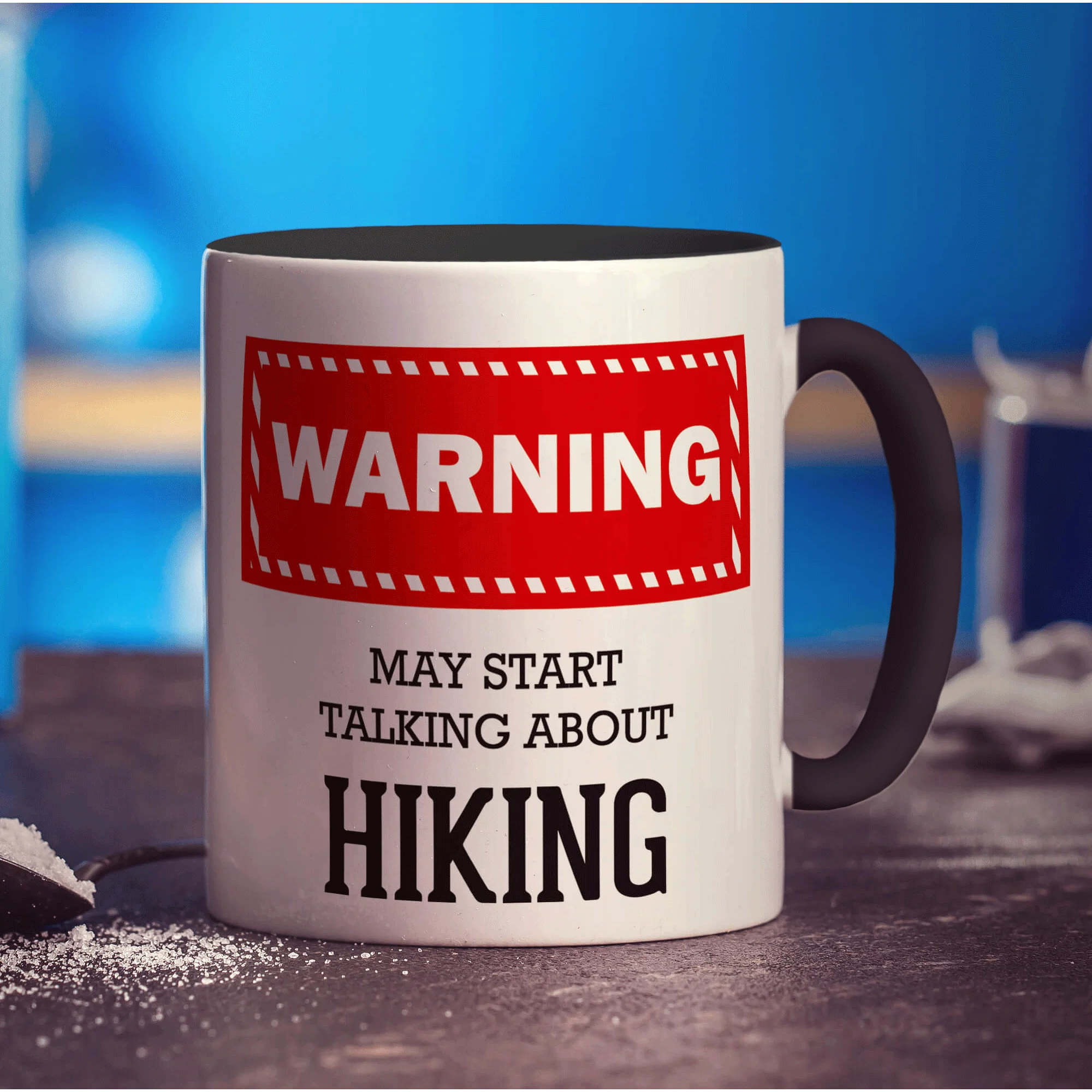 Warning! May Start Talking About Hiking Mug - Image 10