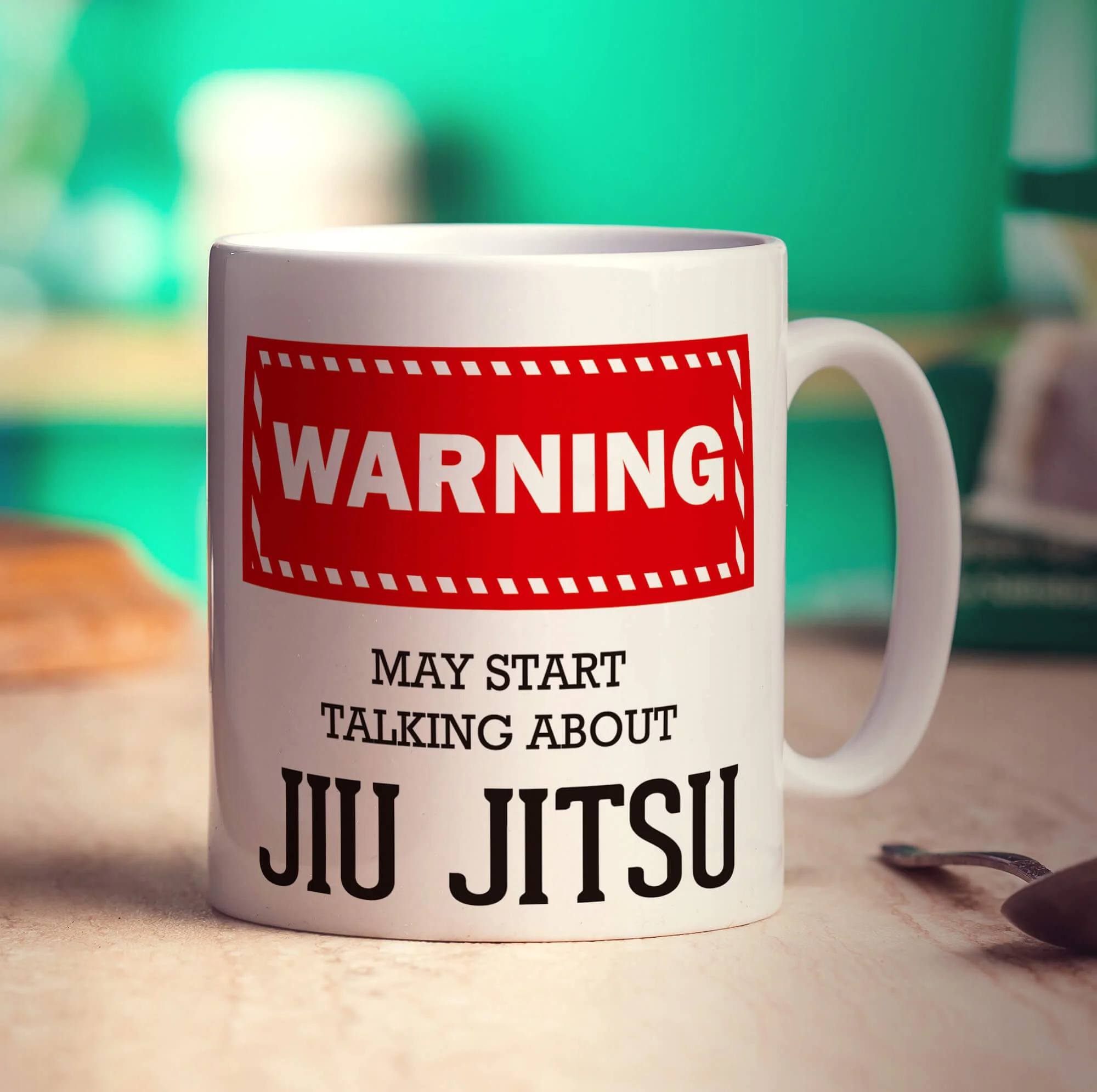 Warning! May Start Talking About Jiu Jitsu Mug - Image 3