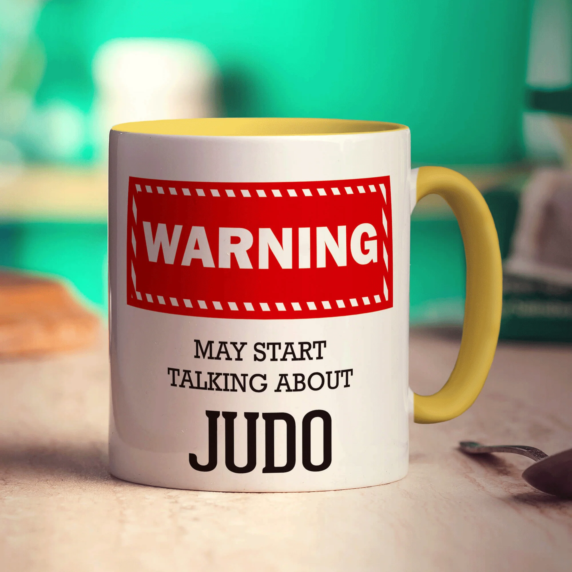 Warning! May Start Talking About Judo Mug - Image 5