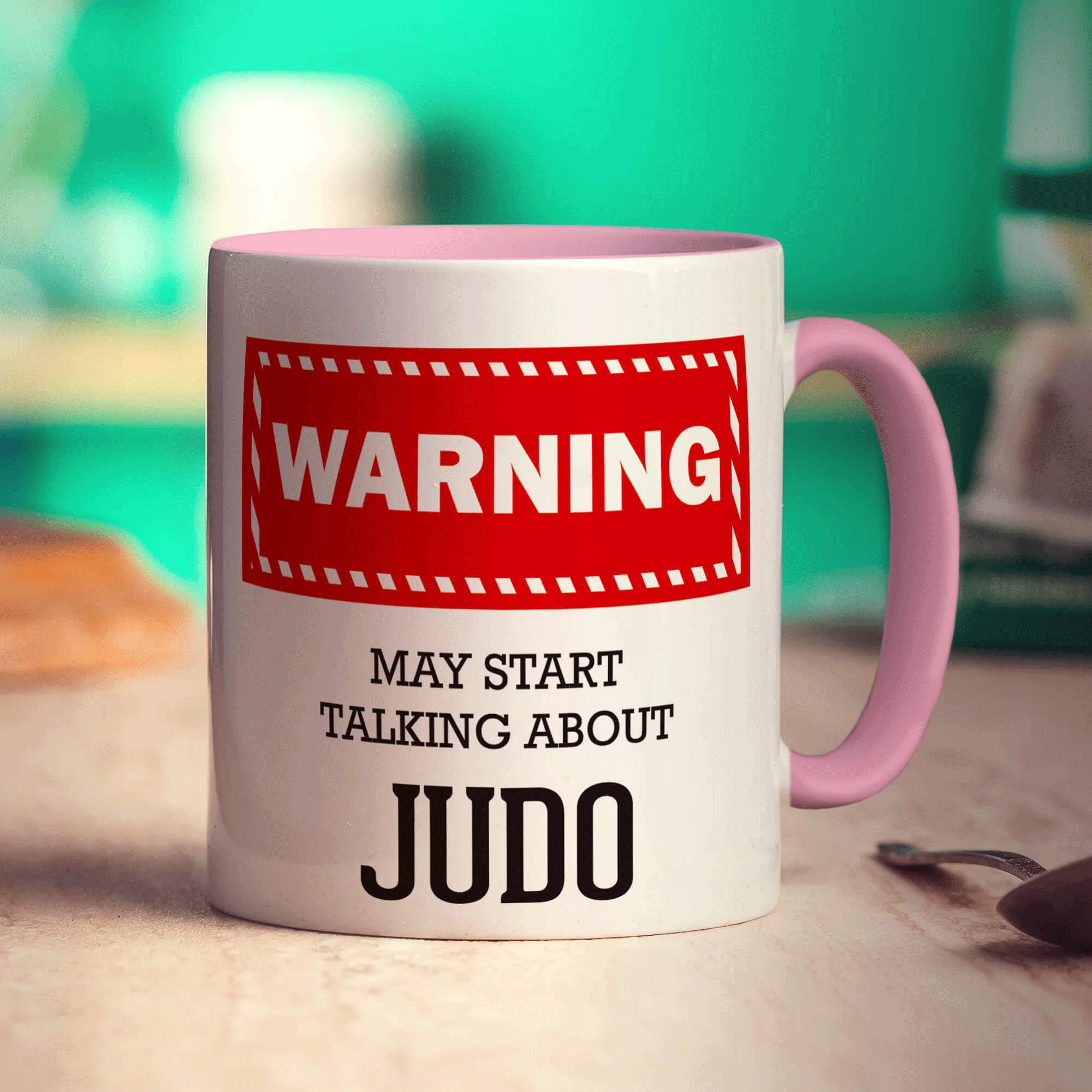 Warning! May Start Talking About Judo Mug - Image 9