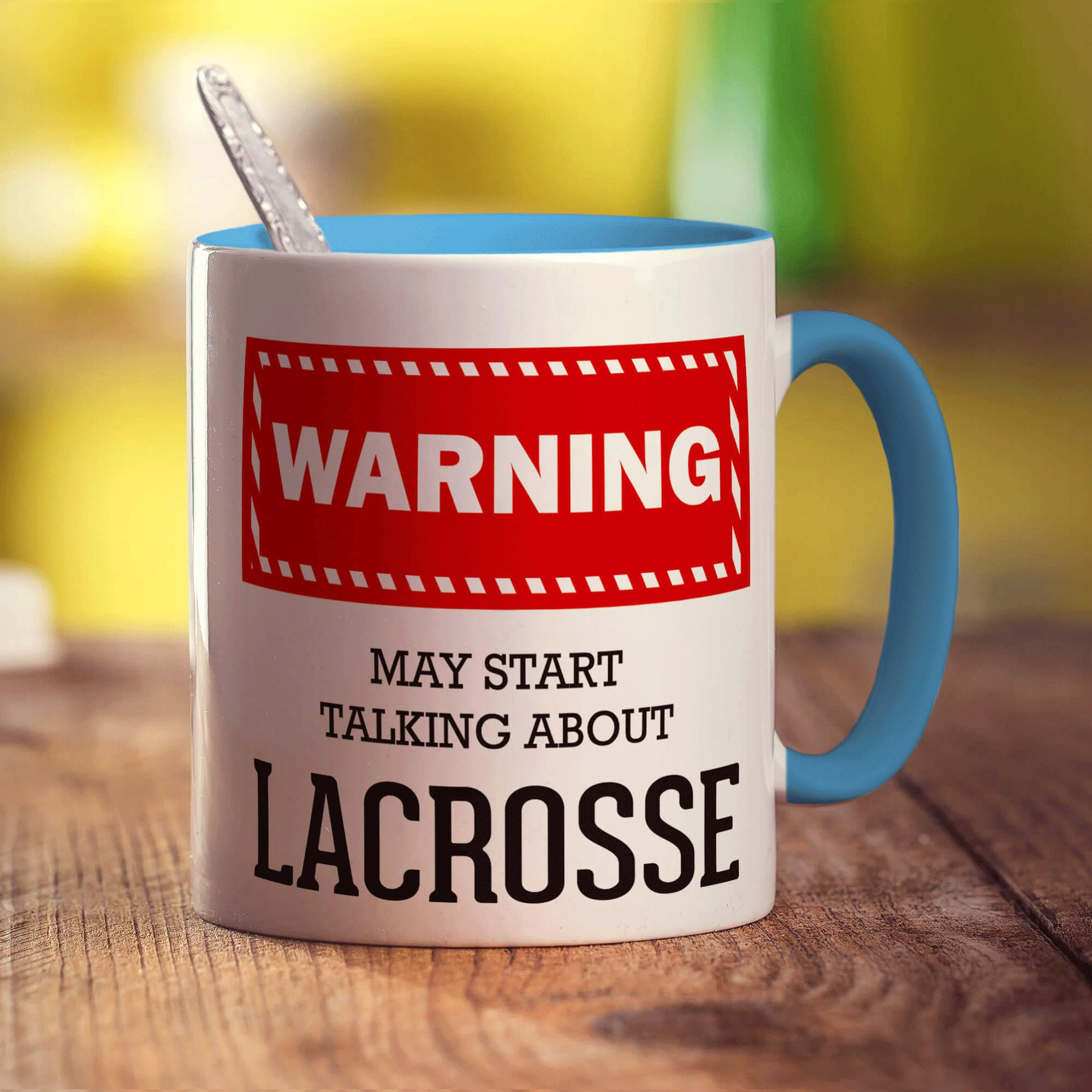 Warning! May Start Talking About Lacrosse Mug - Image 8