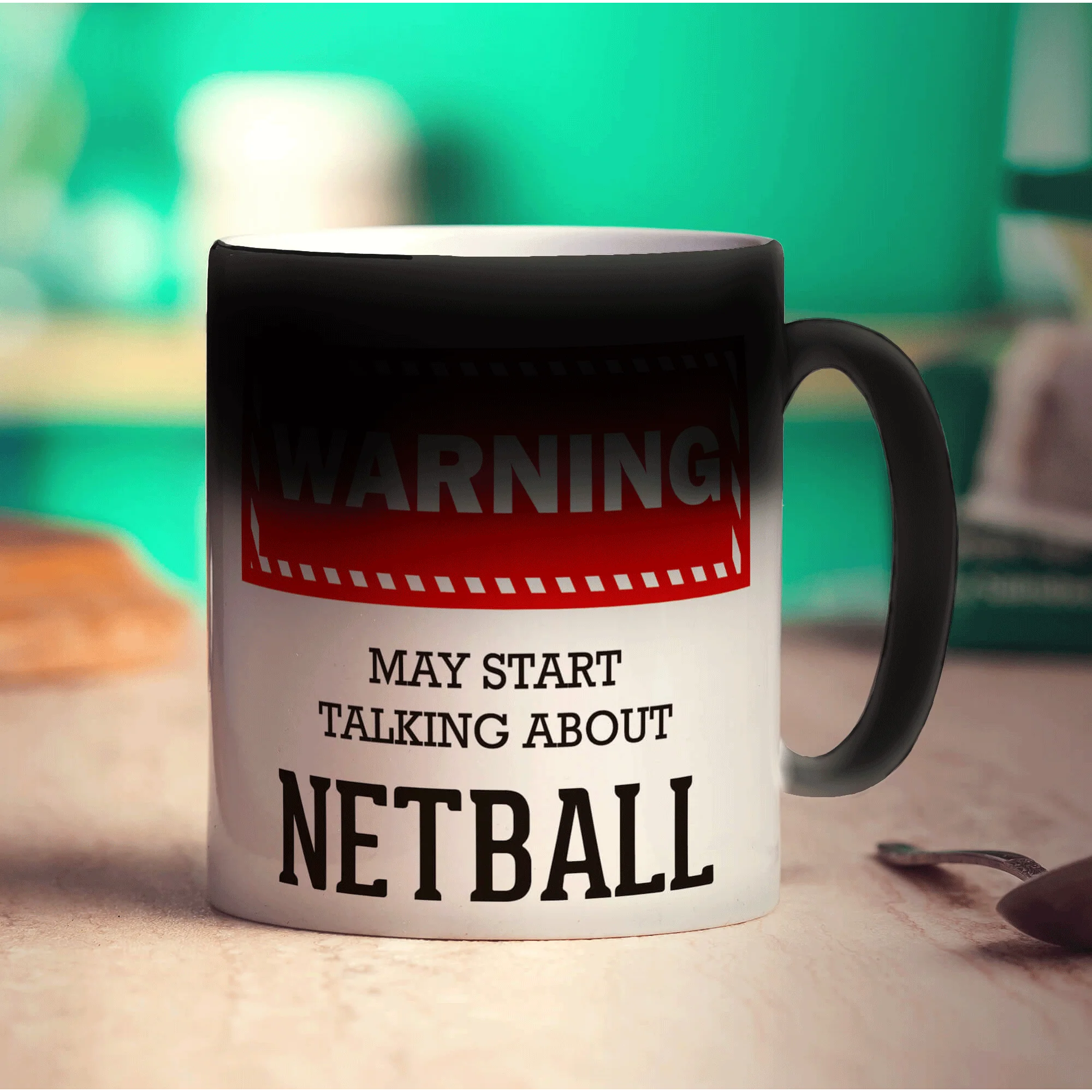 Warning! May Start Talking About Netball Mug - Image 6