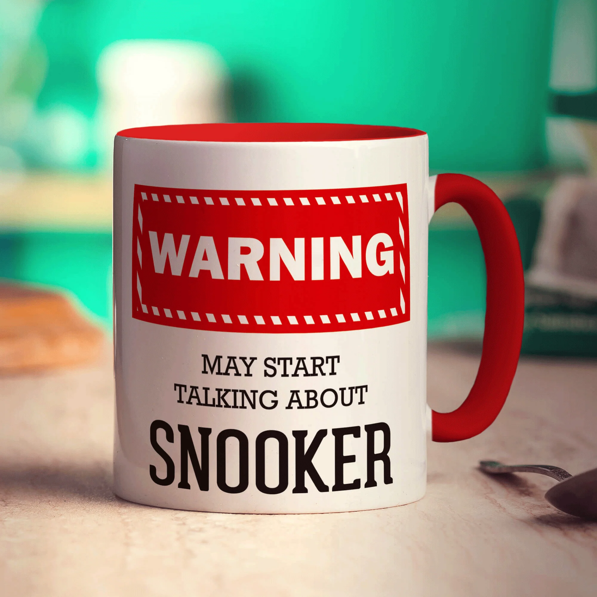 Warning! May Start Talking About Snooker Mug - Image 11