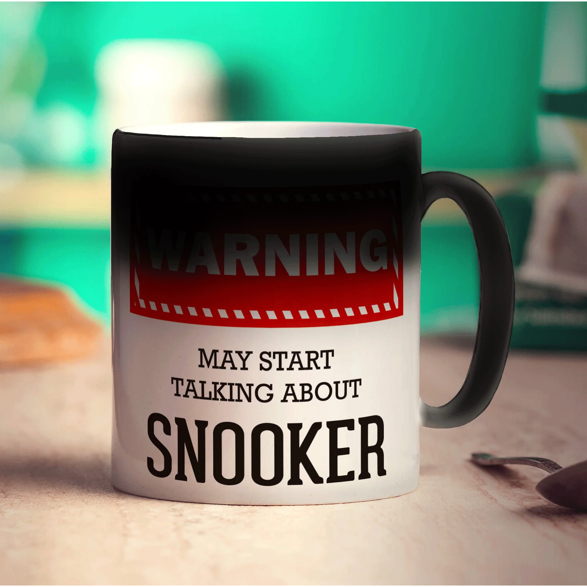 Warning! May Start Talking About Snooker Mug - Image 6