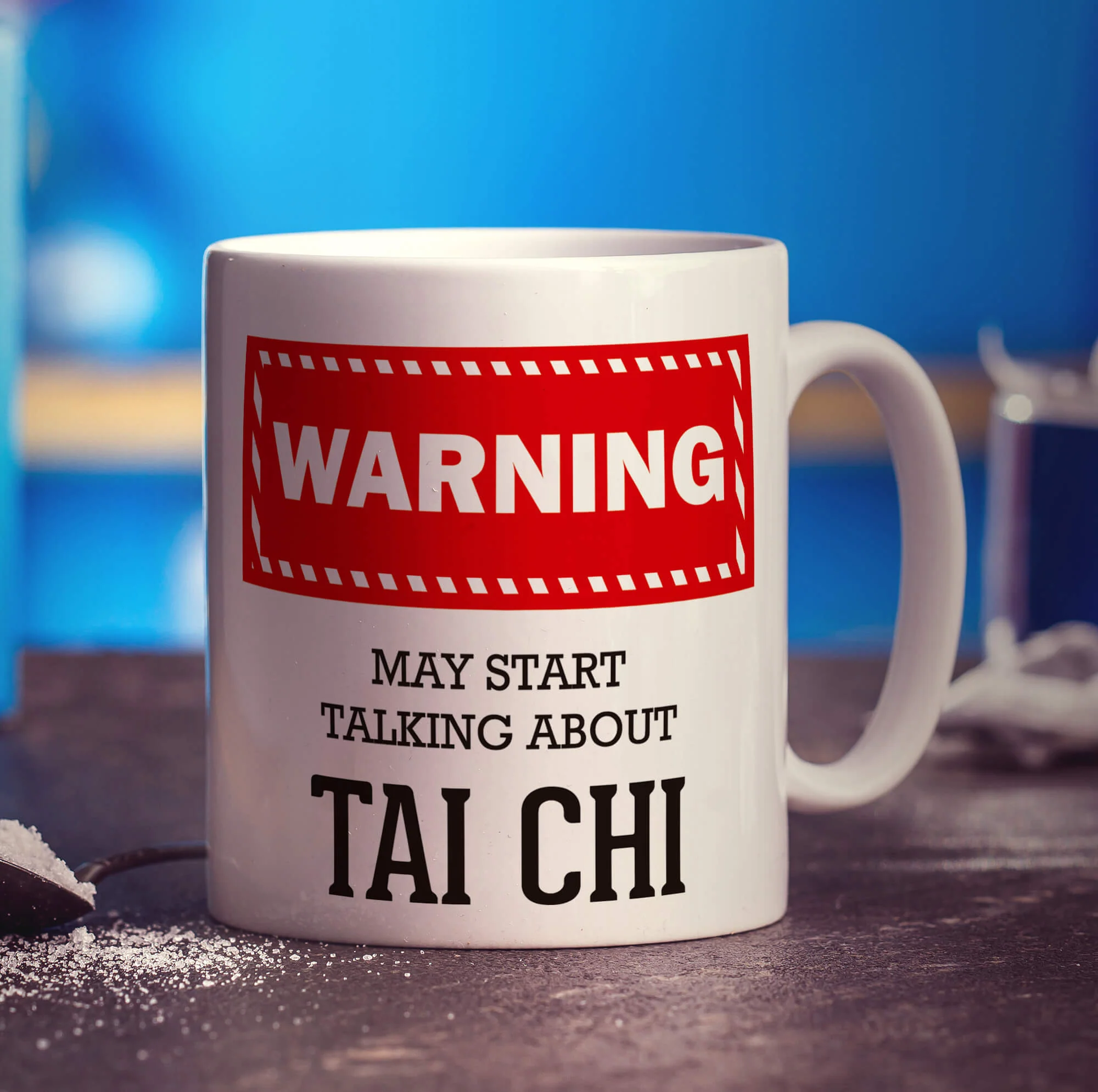 Warning! May Start Talking About Tai Chi Mug - Image 3