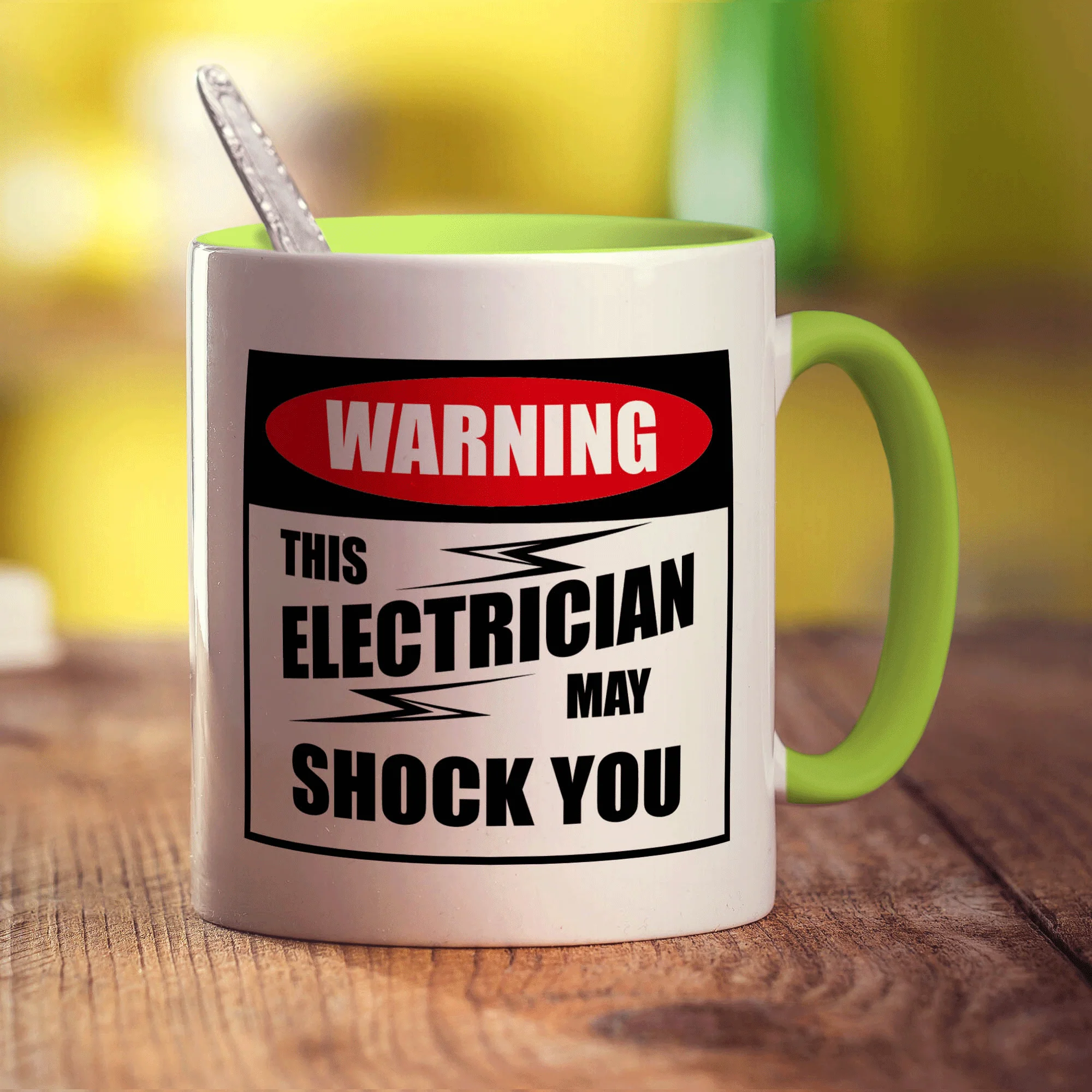 Warning This Electrician May Shock You Mug - Image 7