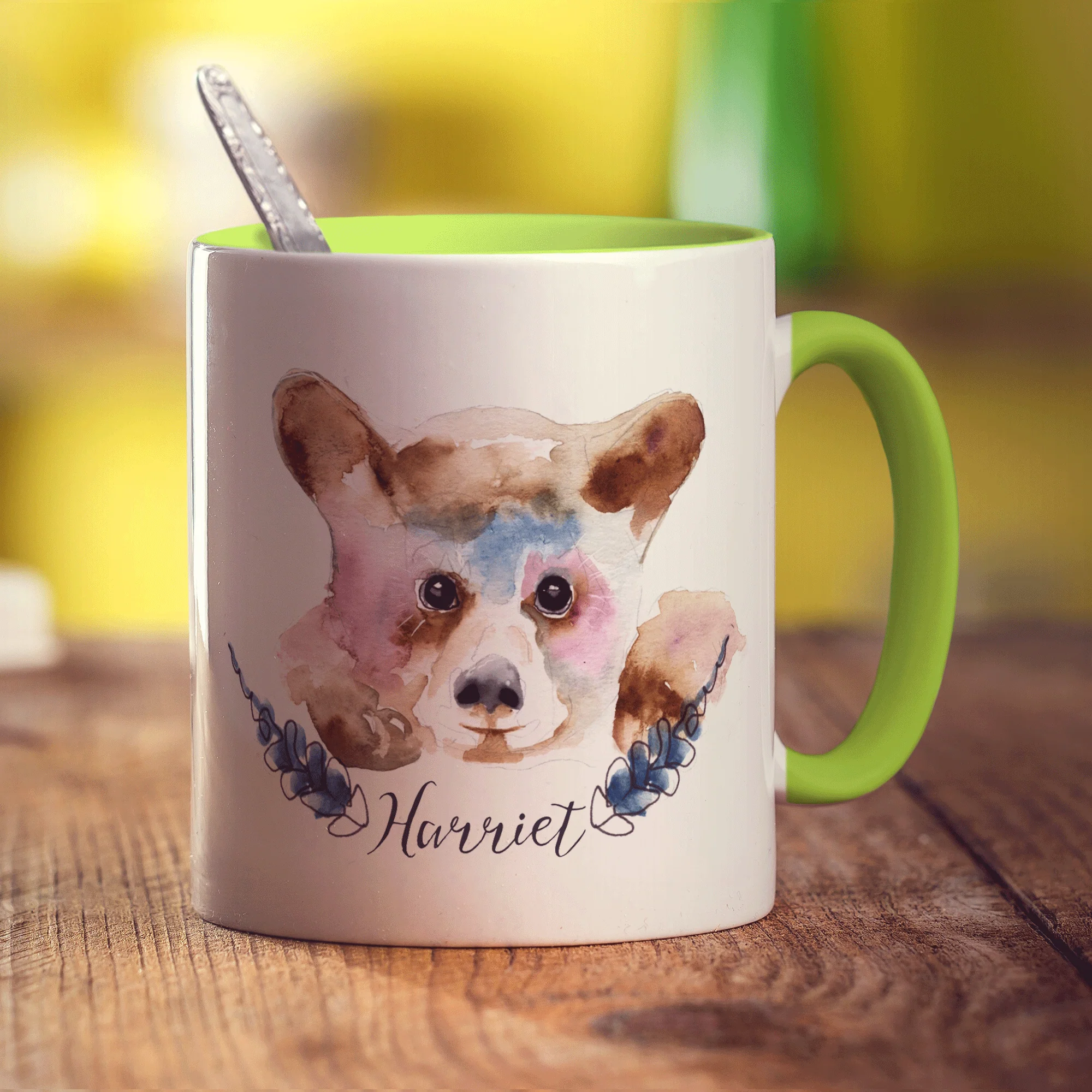 Watercolour Bear Mug by Harriet Perkins - Image 13