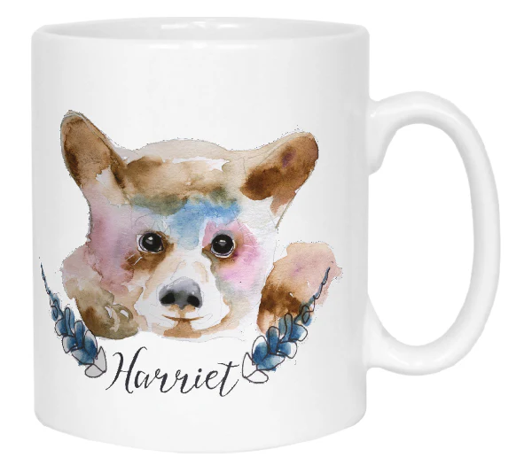 Watercolour Bear Mug by Harriet Perkins - Image 2